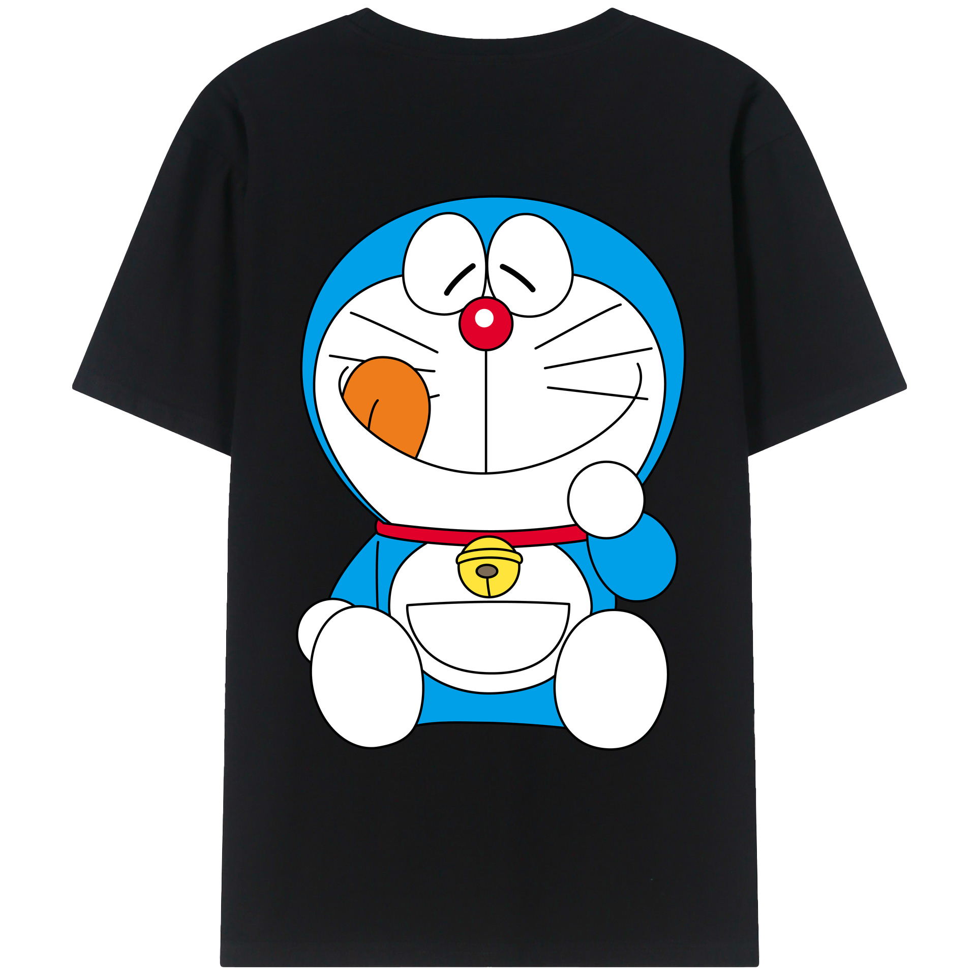 （画像用） ドラえもん Doraemon レディース半袖Tシャツ(バックプリント)