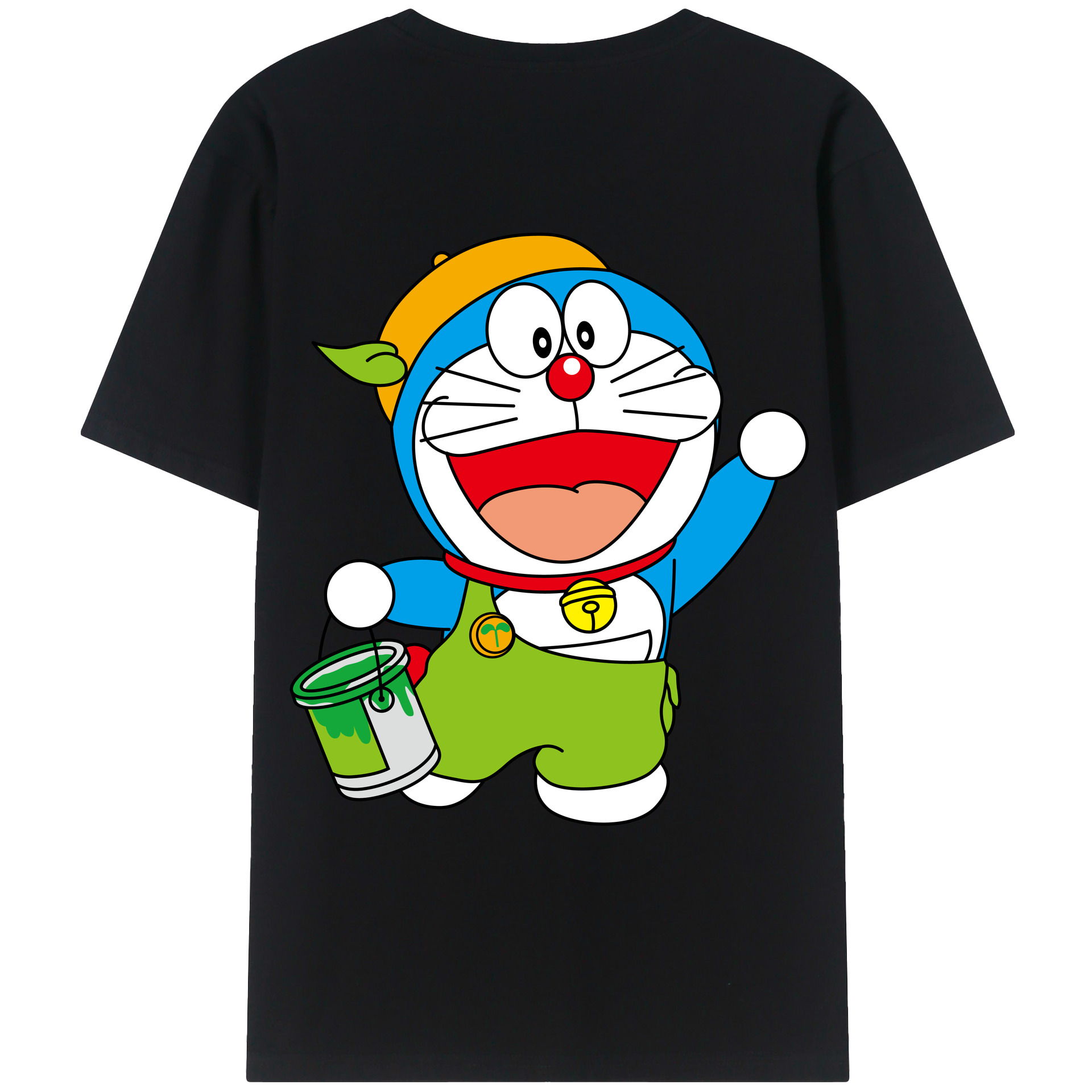 （画像用） ドラえもん Doraemon レディース半袖Tシャツ(バックプリント)