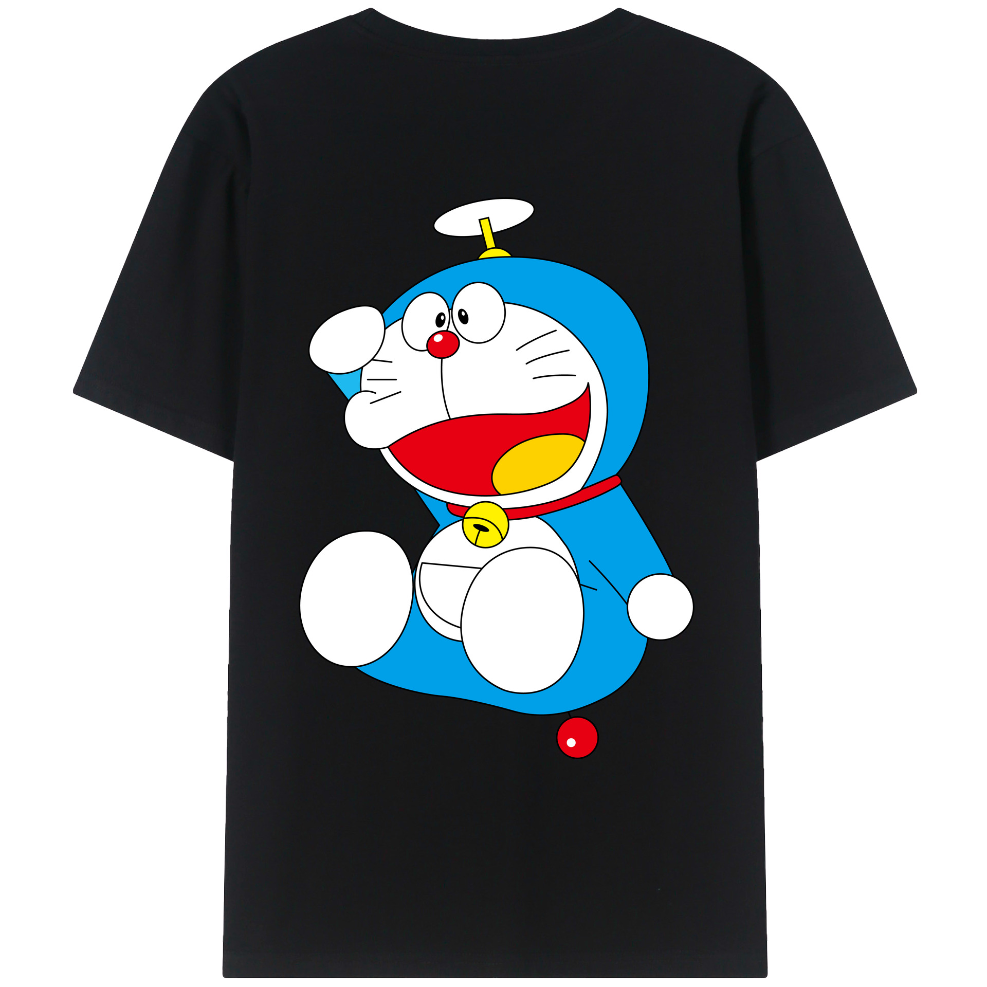 （画像用） ドラえもん Doraemon レディース半袖Tシャツ(バックプリント)