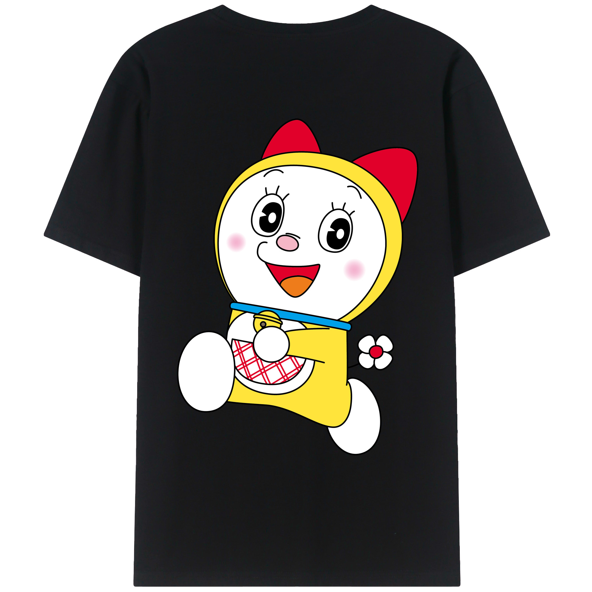 （画像用） ドラえもん ドラミ Doraemon Dorami レディース半袖Tシャツ(バックプリント)