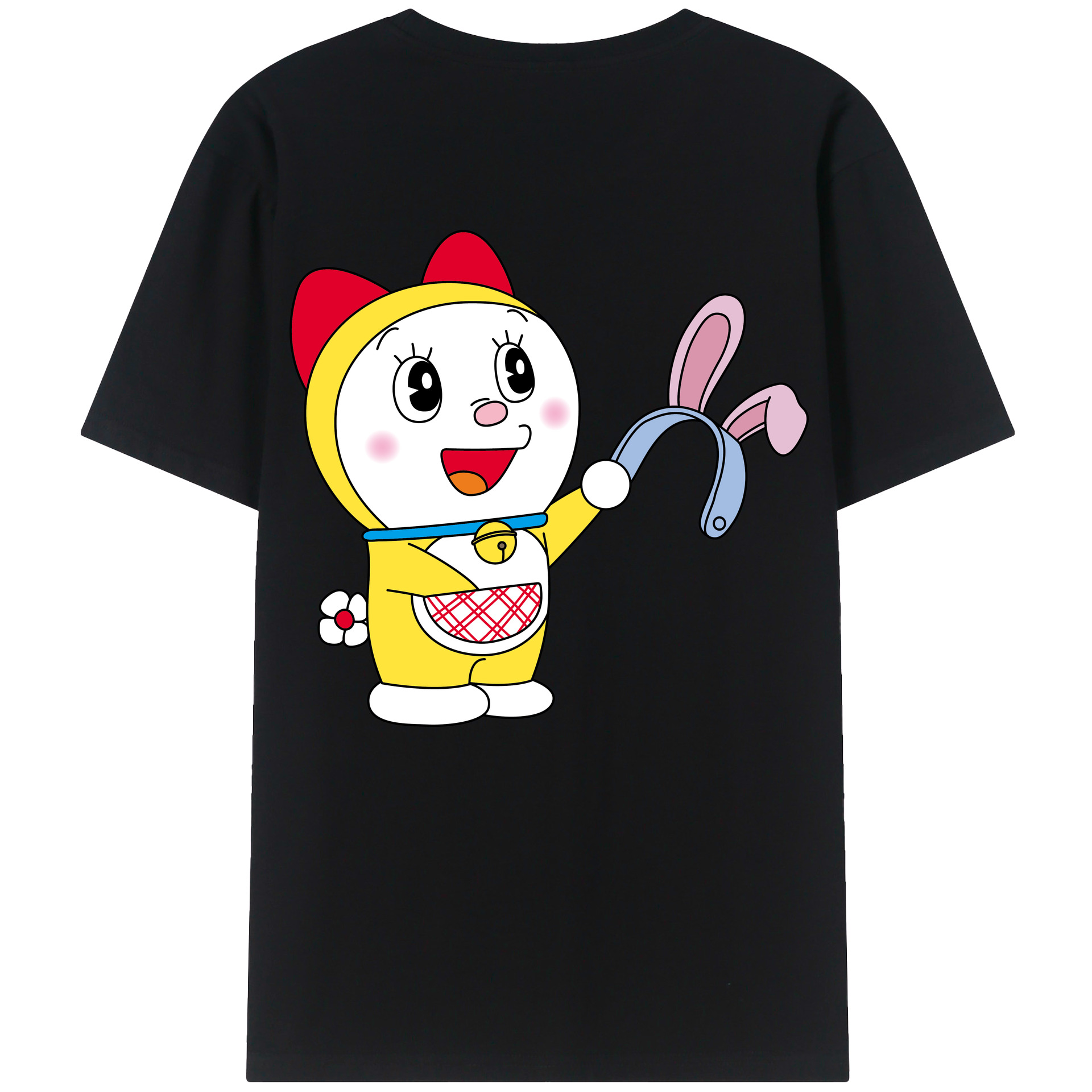 （画像用） ドラえもん ドラミ Doraemon Dorami レディース半袖Tシャツ(バックプリント)
