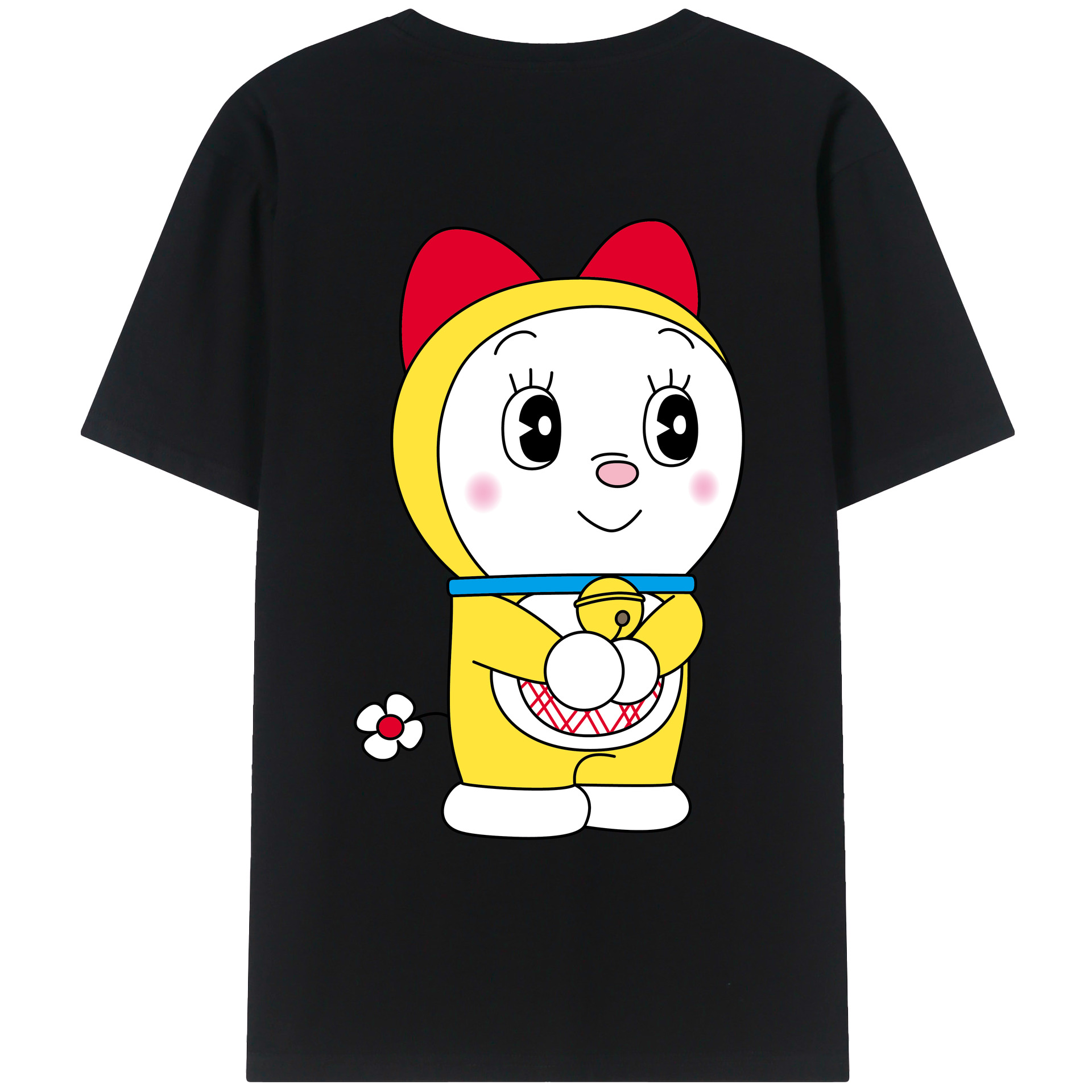 （画像用） ドラえもん ドラミ Doraemon Dorami レディース半袖Tシャツ(バックプリント)
