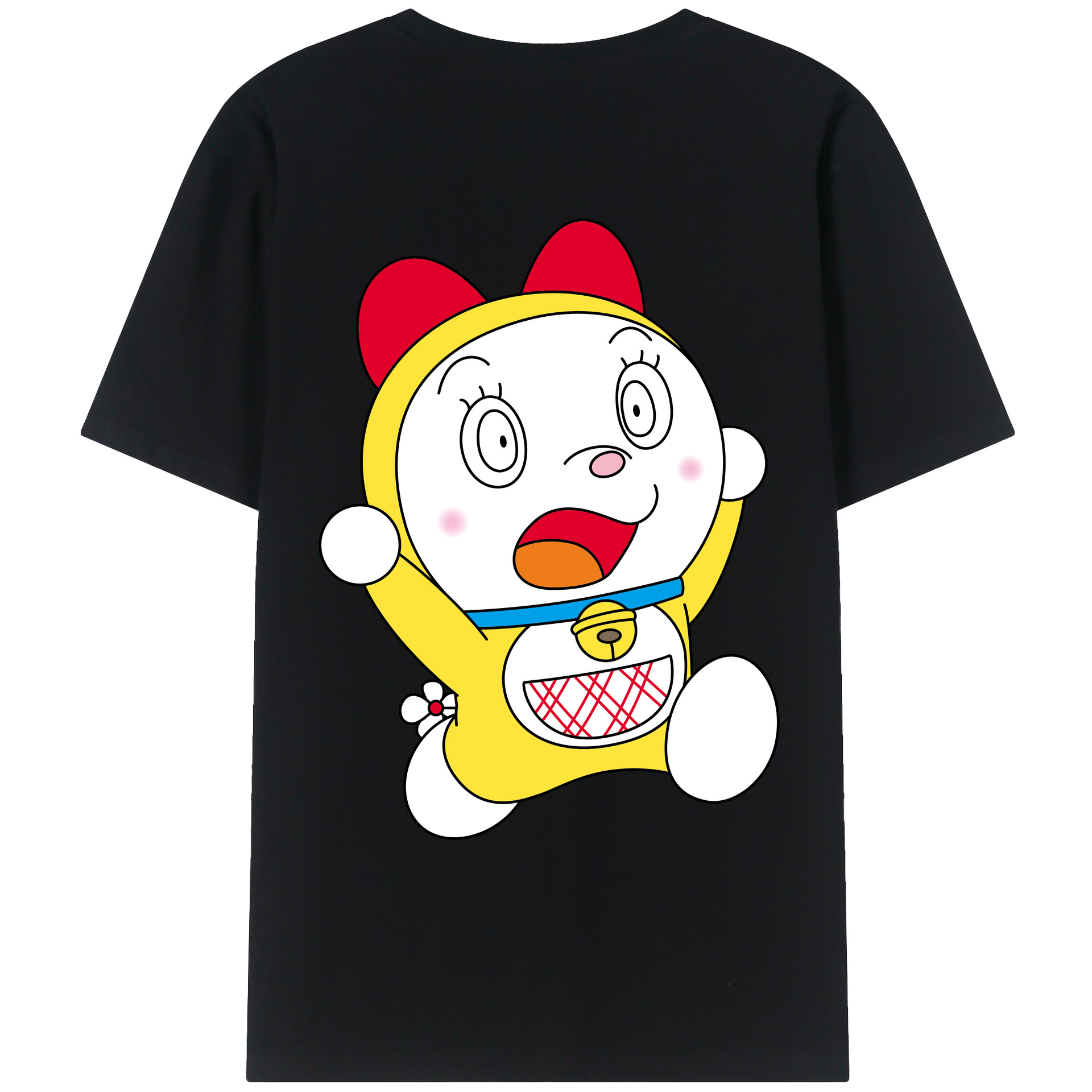 （画像用） ドラえもん ドラミ Doraemon Dorami レディース半袖Tシャツ(バックプリント)