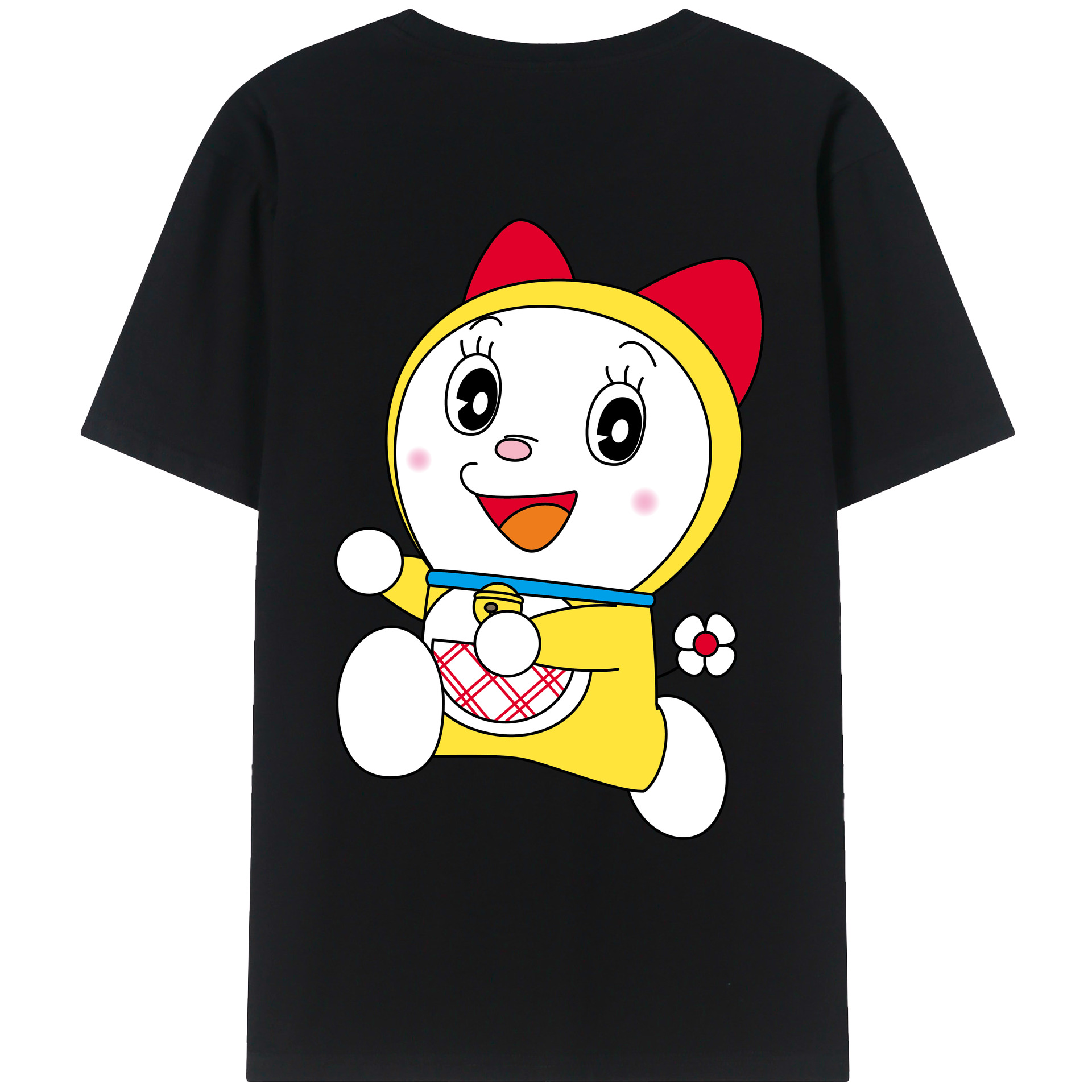 （画像用） ドラえもん ドラミ Doraemon Dorami レディース半袖Tシャツ(バックプリント)