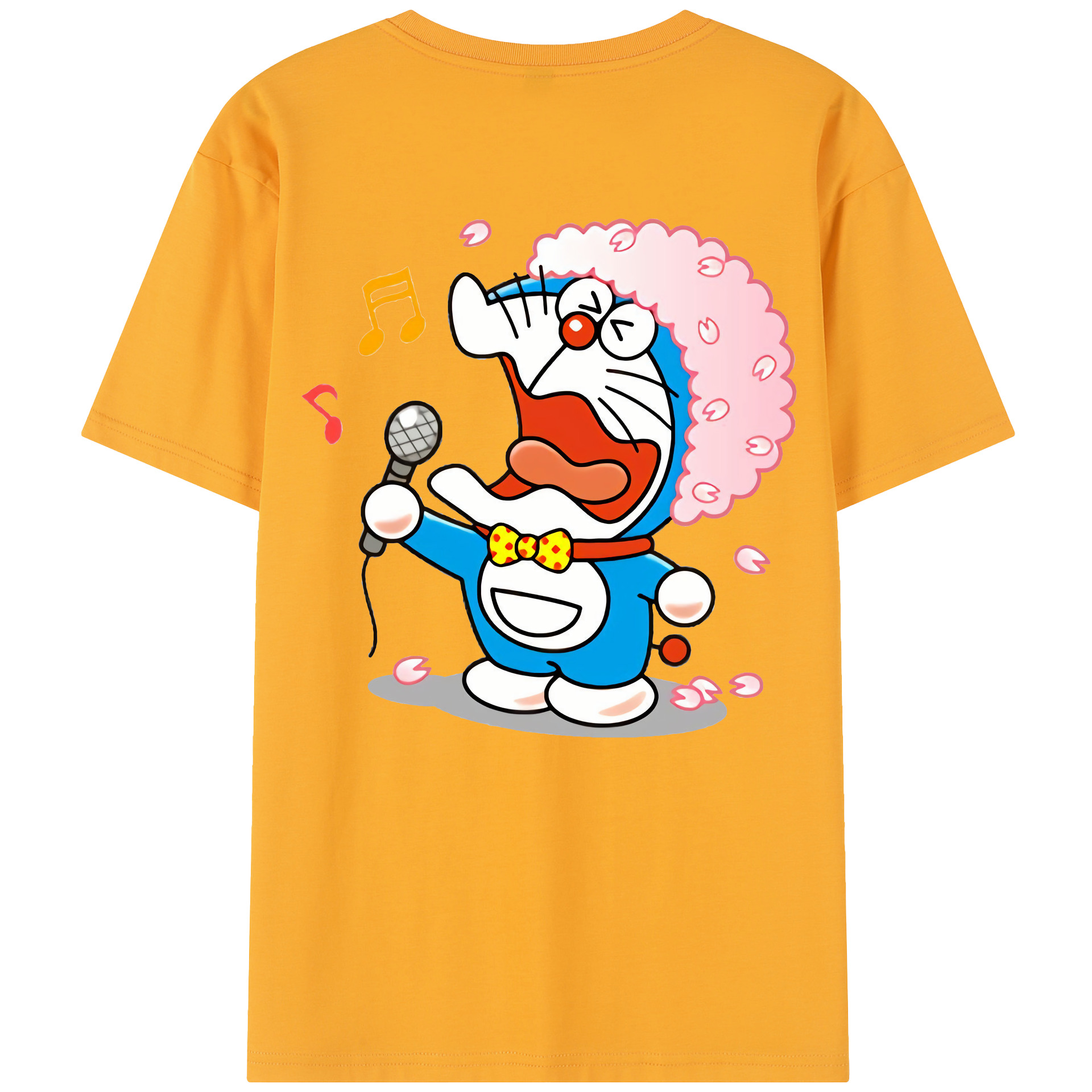 （画像用） ドラえもん Doraemon レディース半袖Tシャツ(バックプリント)