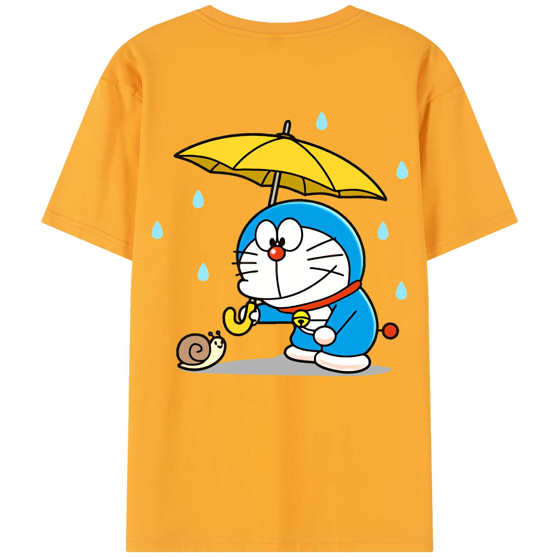 （画像用） ドラえもん Doraemon レディース半袖Tシャツ(バックプリント)