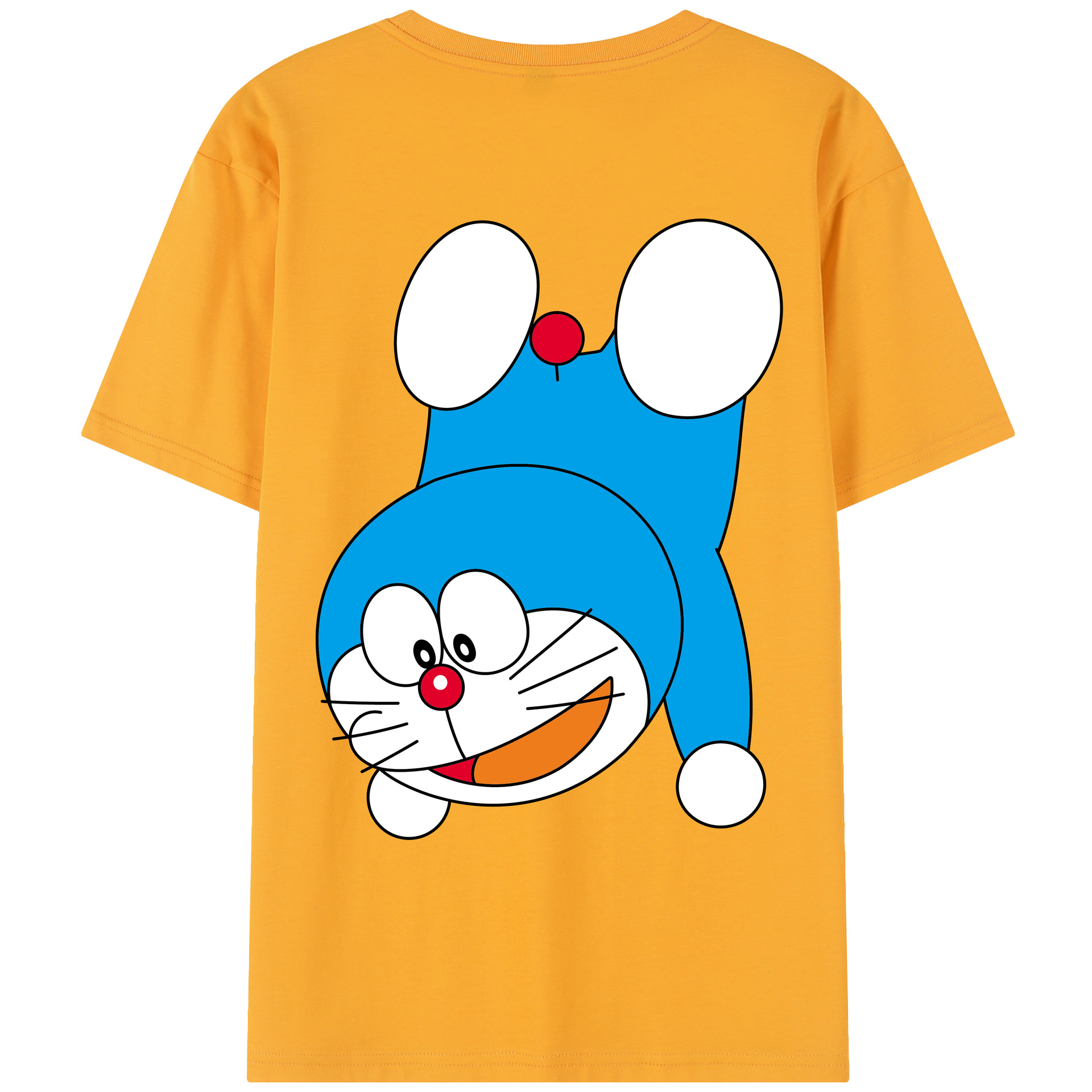 （画像用） ドラえもん Doraemon レディース半袖Tシャツ(バックプリント)