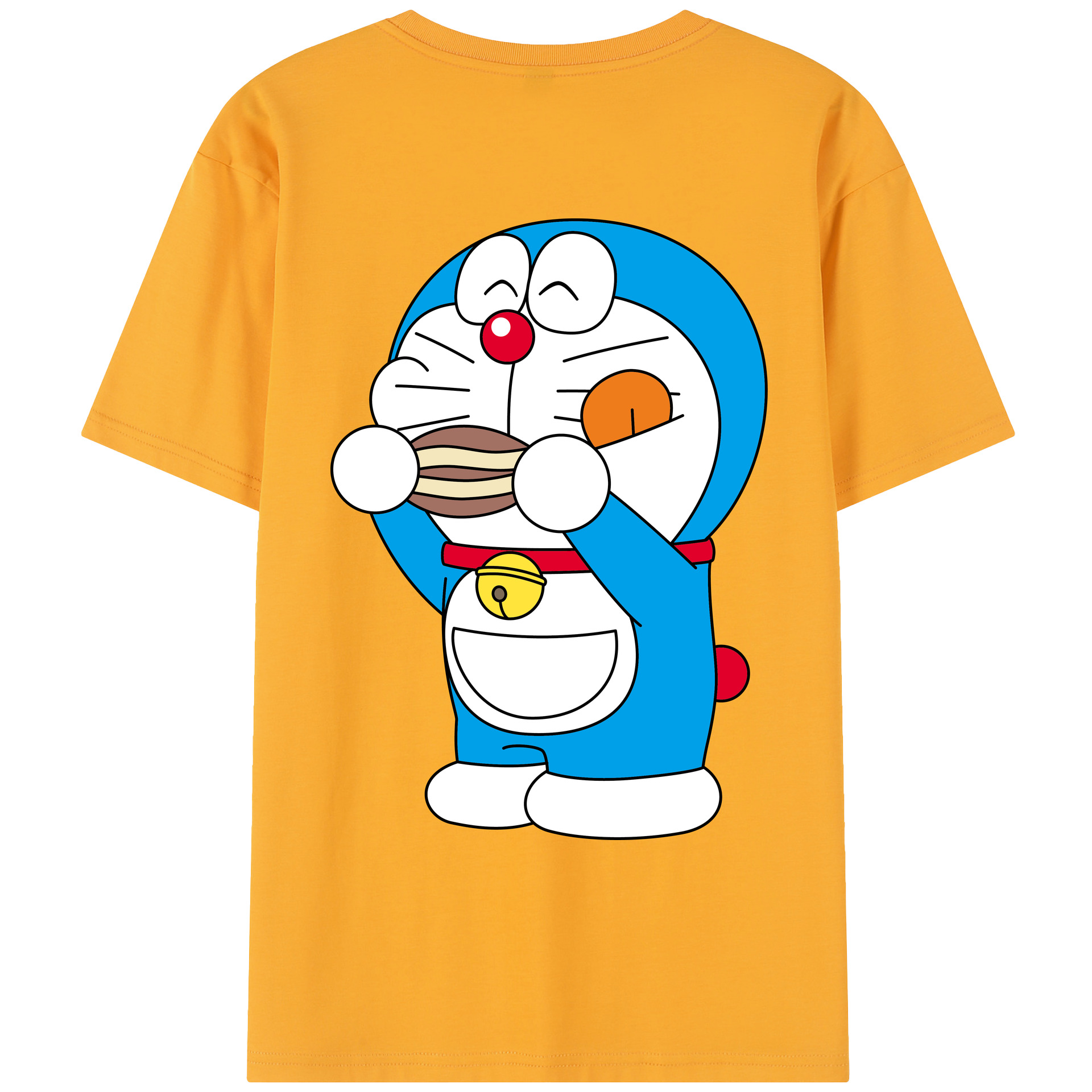 （画像用） ドラえもん Doraemon レディース半袖Tシャツ(バックプリント)