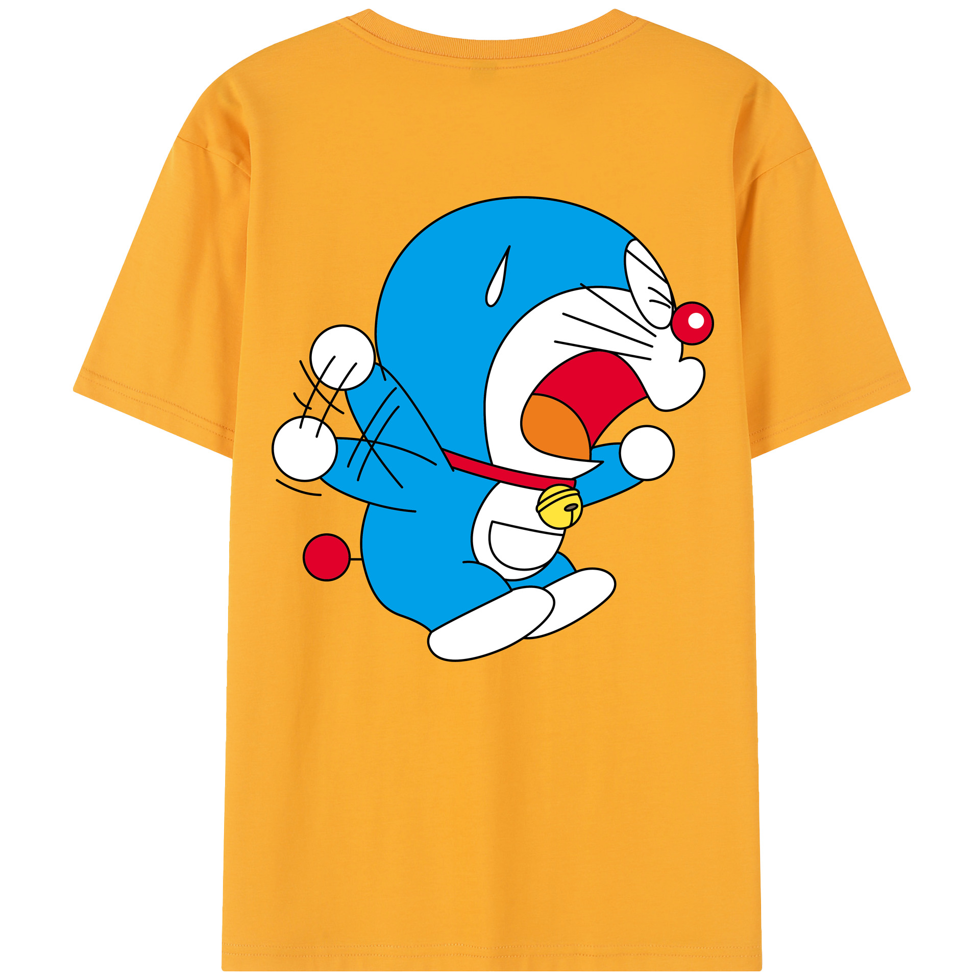 （画像用） ドラえもん Doraemon レディース半袖Tシャツ(バックプリント)