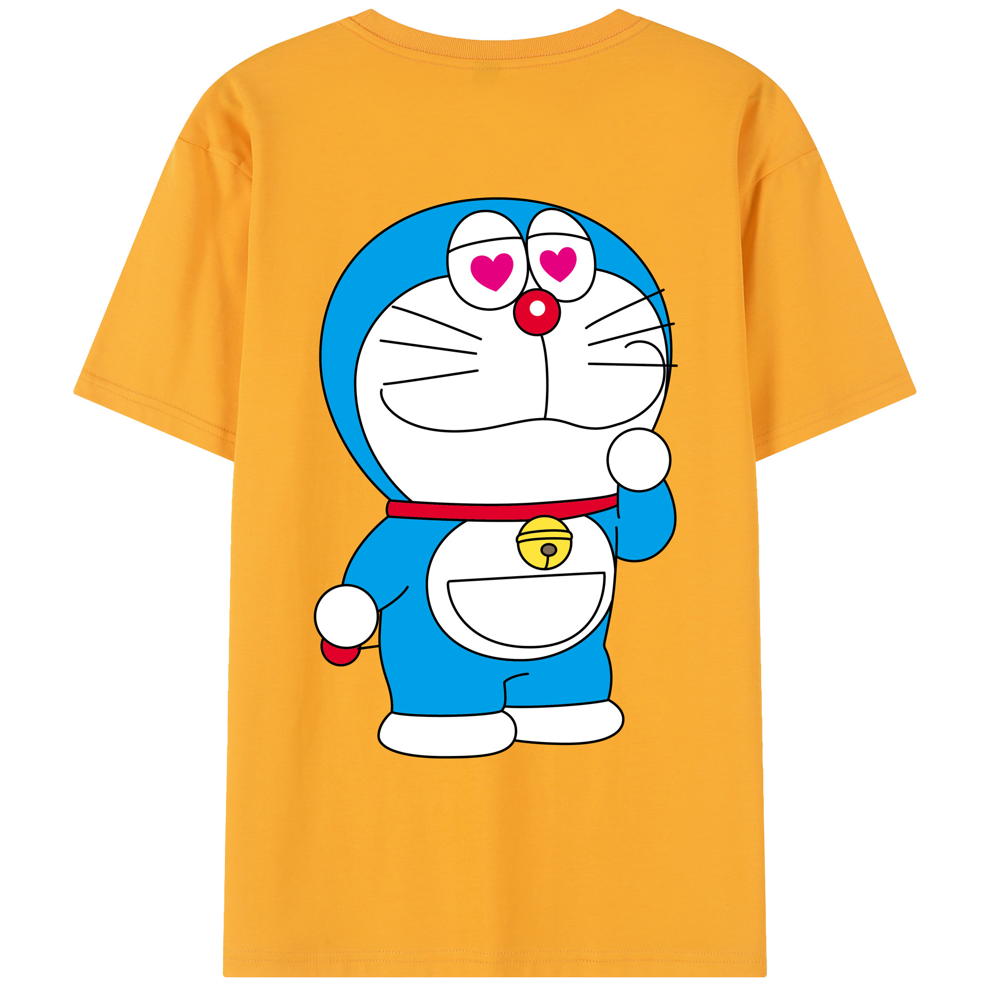 （画像用） ドラえもん Doraemon レディース半袖Tシャツ(バックプリント)