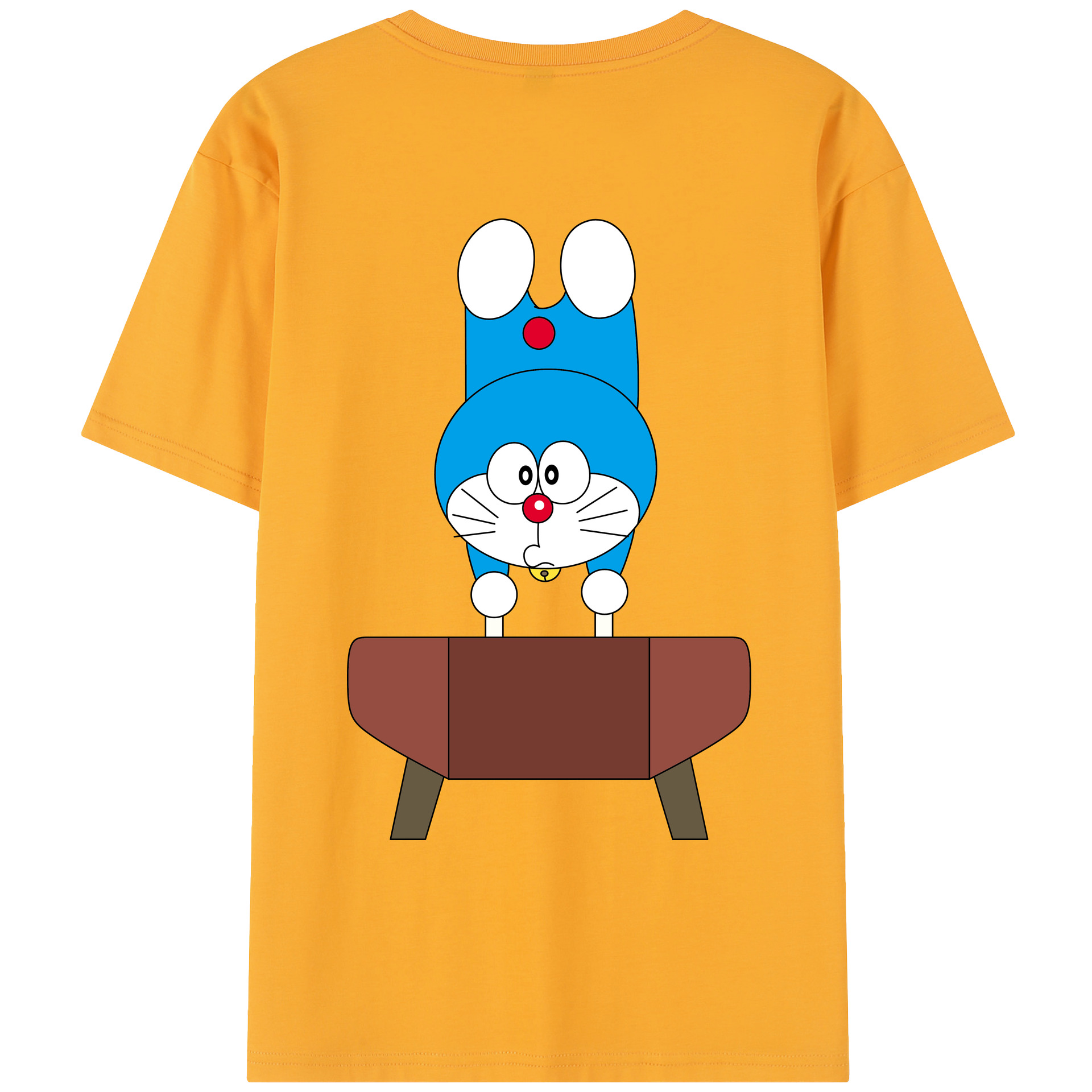 （画像用） ドラえもん Doraemon レディース半袖Tシャツ(バックプリント)
