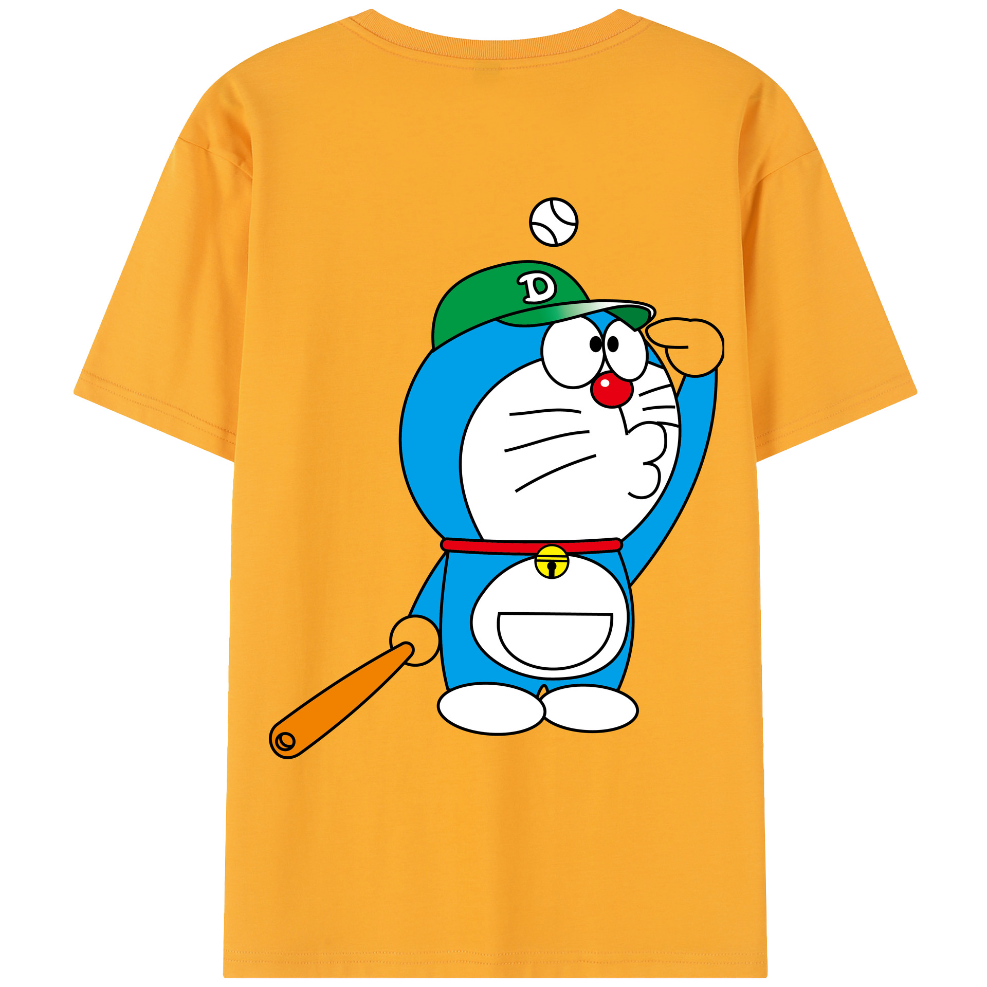 （画像用） ドラえもん Doraemon レディース半袖Tシャツ(バックプリント)