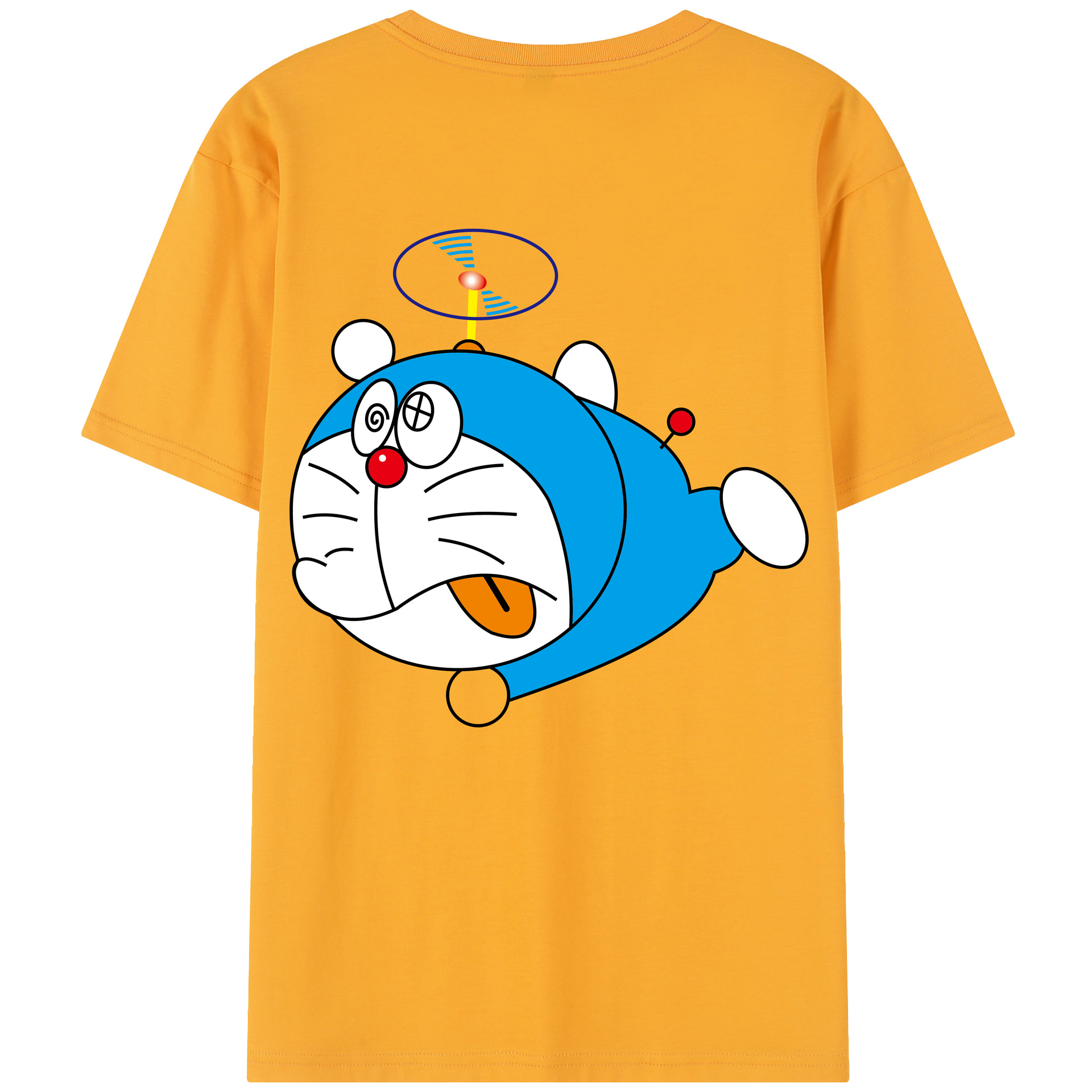 （画像用） ドラえもん Doraemon レディース半袖Tシャツ(バックプリント)
