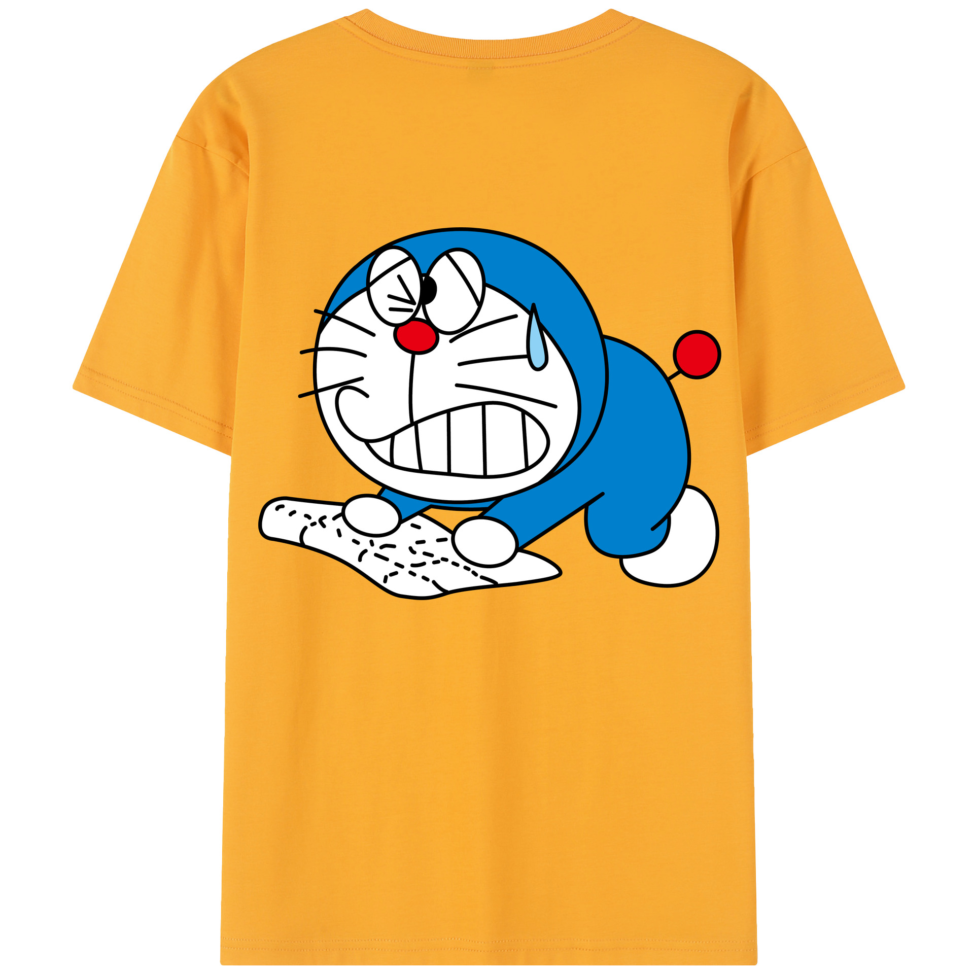 （画像用） ドラえもん Doraemon レディース半袖Tシャツ(バックプリント)
