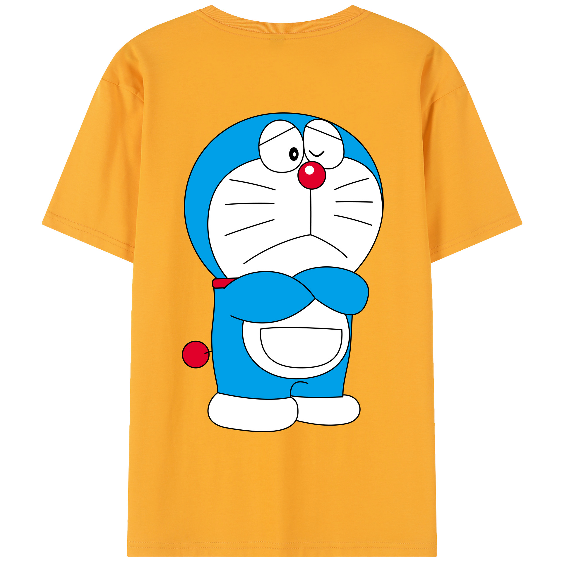 （画像用） ドラえもん Doraemon レディース半袖Tシャツ(バックプリント)