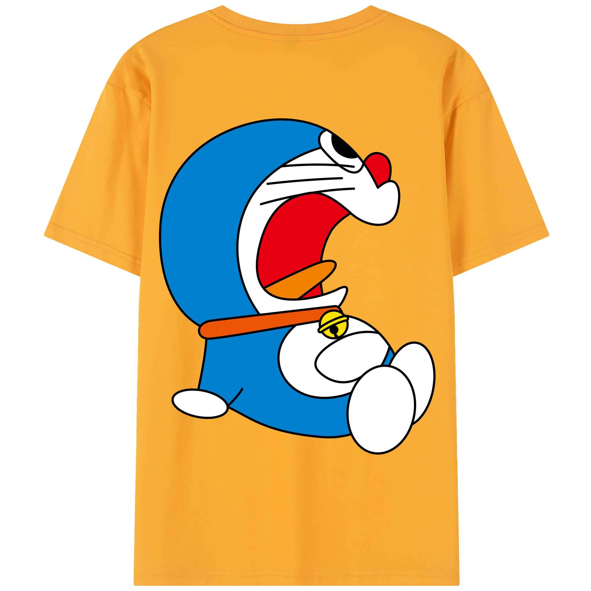 （画像用） ドラえもん Doraemon レディース半袖Tシャツ(バックプリント)
