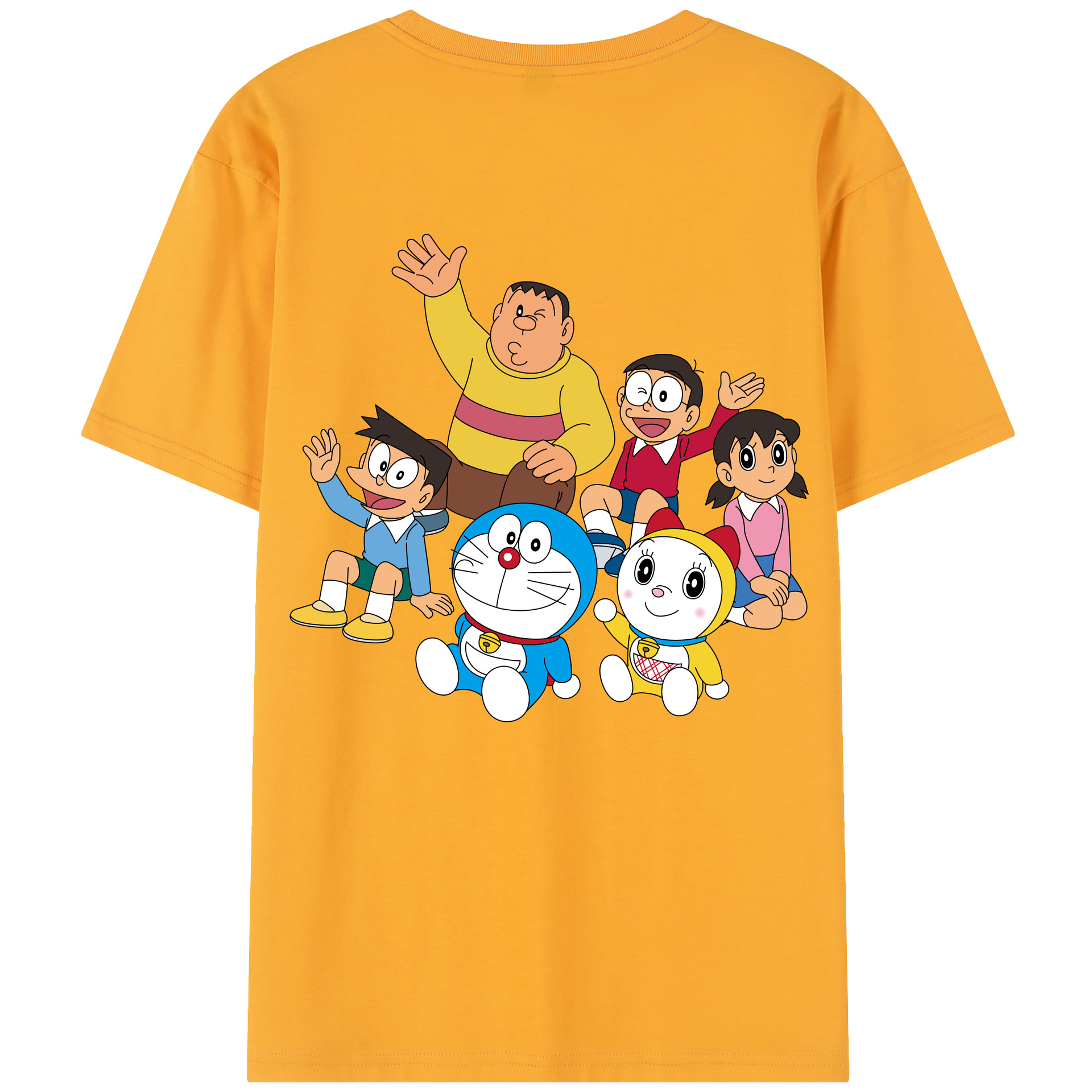 （画像用） ドラえもん 骨川 スネ夫 Doraemon Honekawa Suneo レディース半袖Tシャツ(バックプリント)