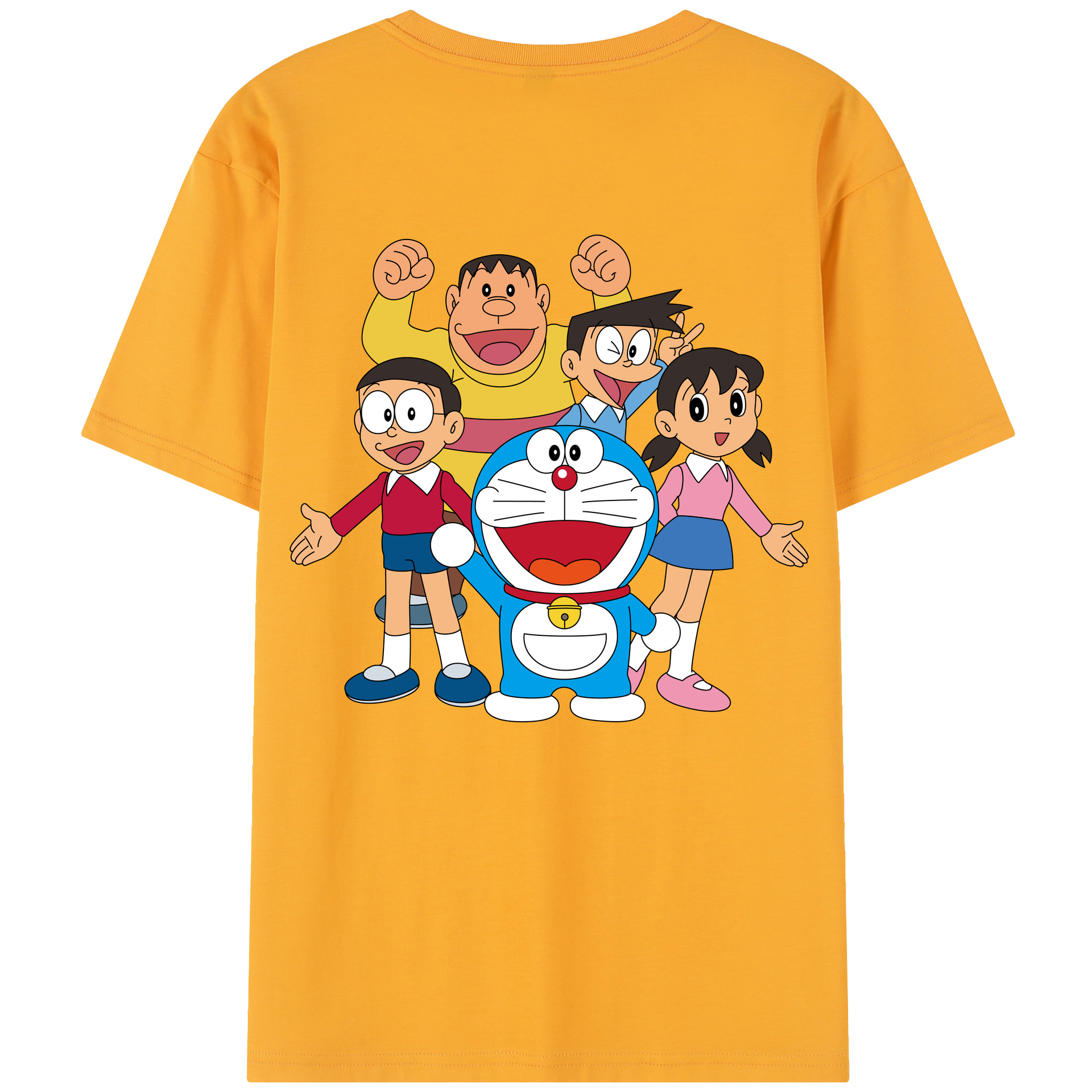 （画像用） ドラえもん 骨川 スネ夫 Doraemon Honekawa Suneo レディース半袖Tシャツ(バックプリント)
