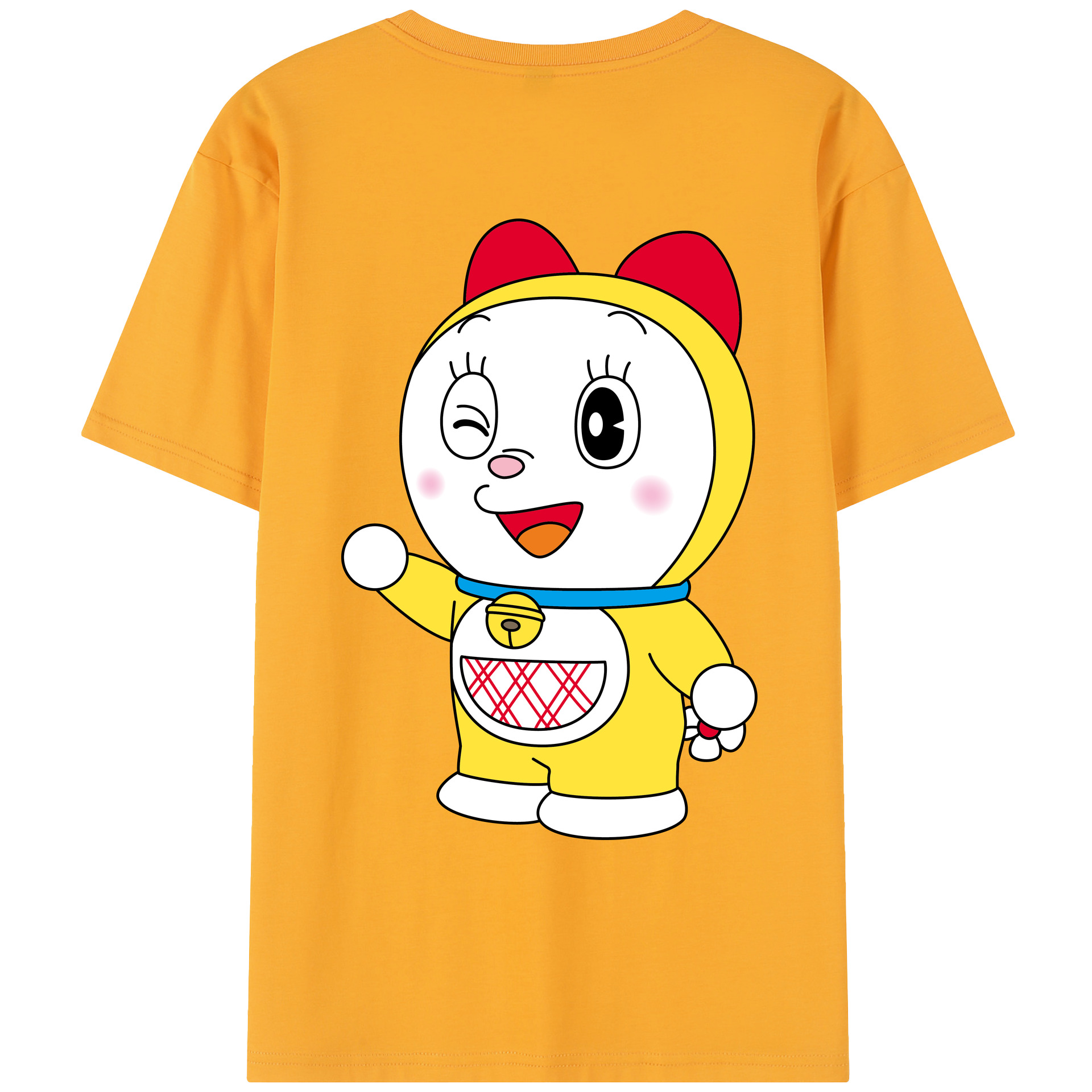 （画像用） ドラえもん ドラミ Doraemon Dorami レディース半袖Tシャツ(バックプリント)