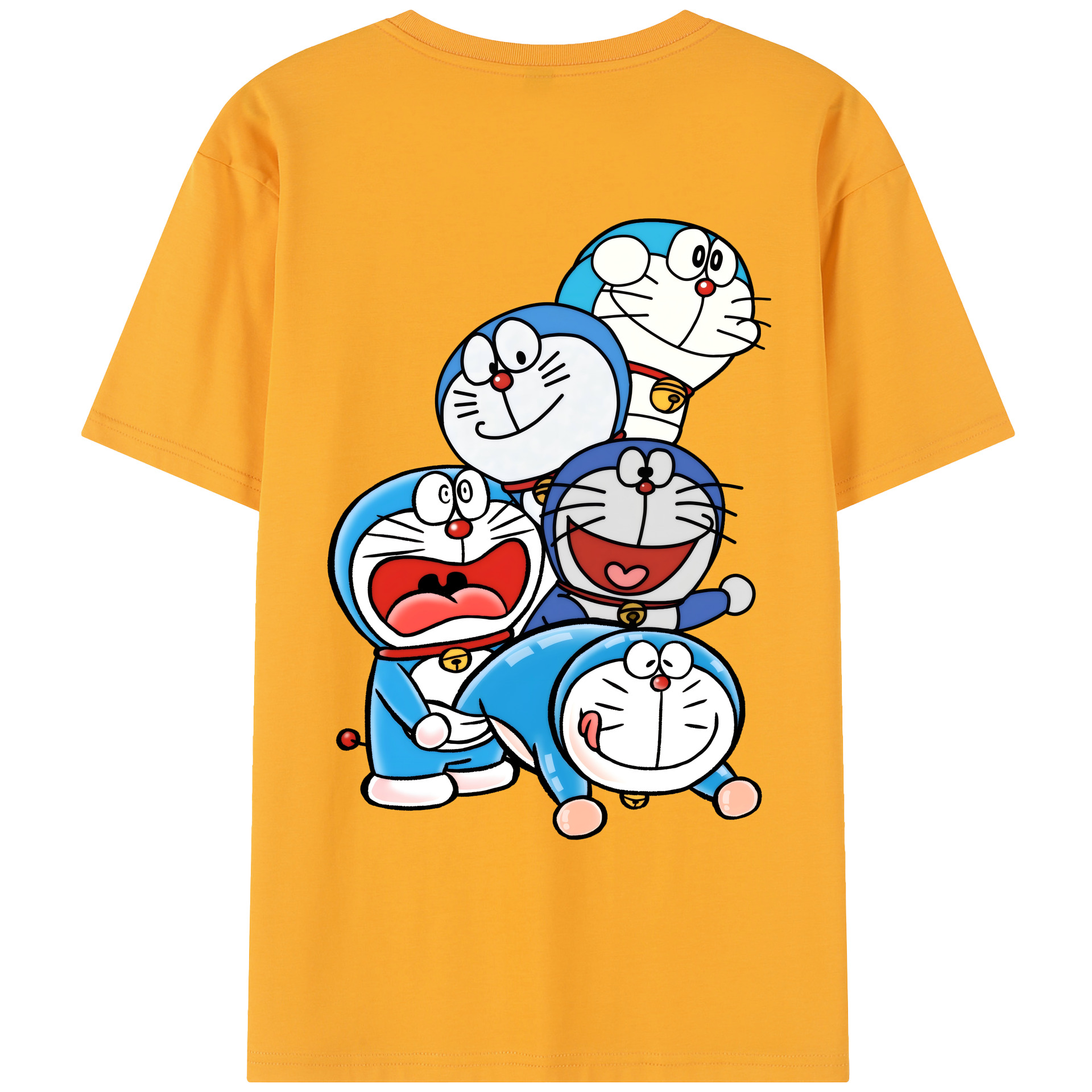 （画像用） ドラえもん Doraemon レディース半袖Tシャツ(バックプリント)