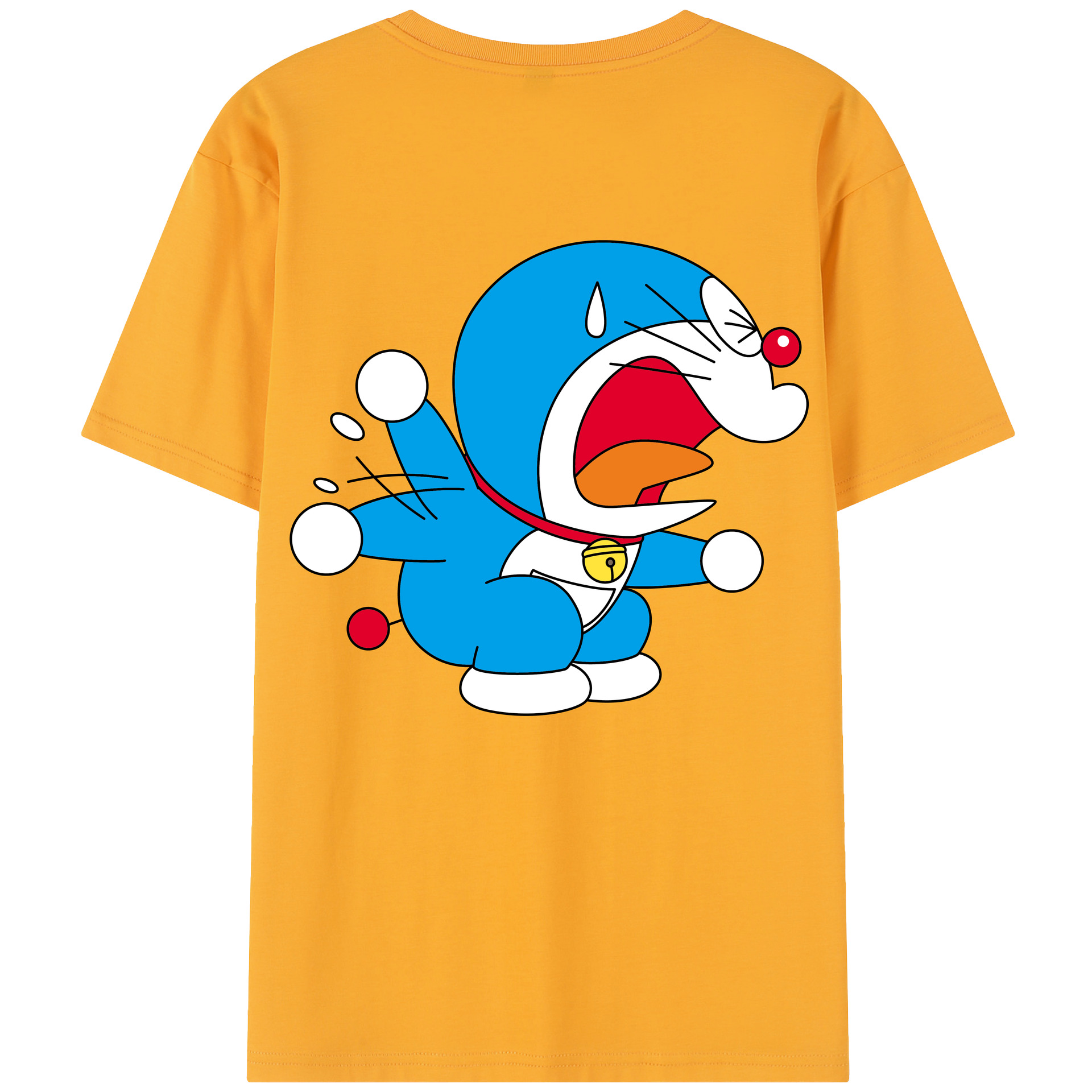 （画像用） ドラえもん Doraemon レディース半袖Tシャツ(バックプリント)