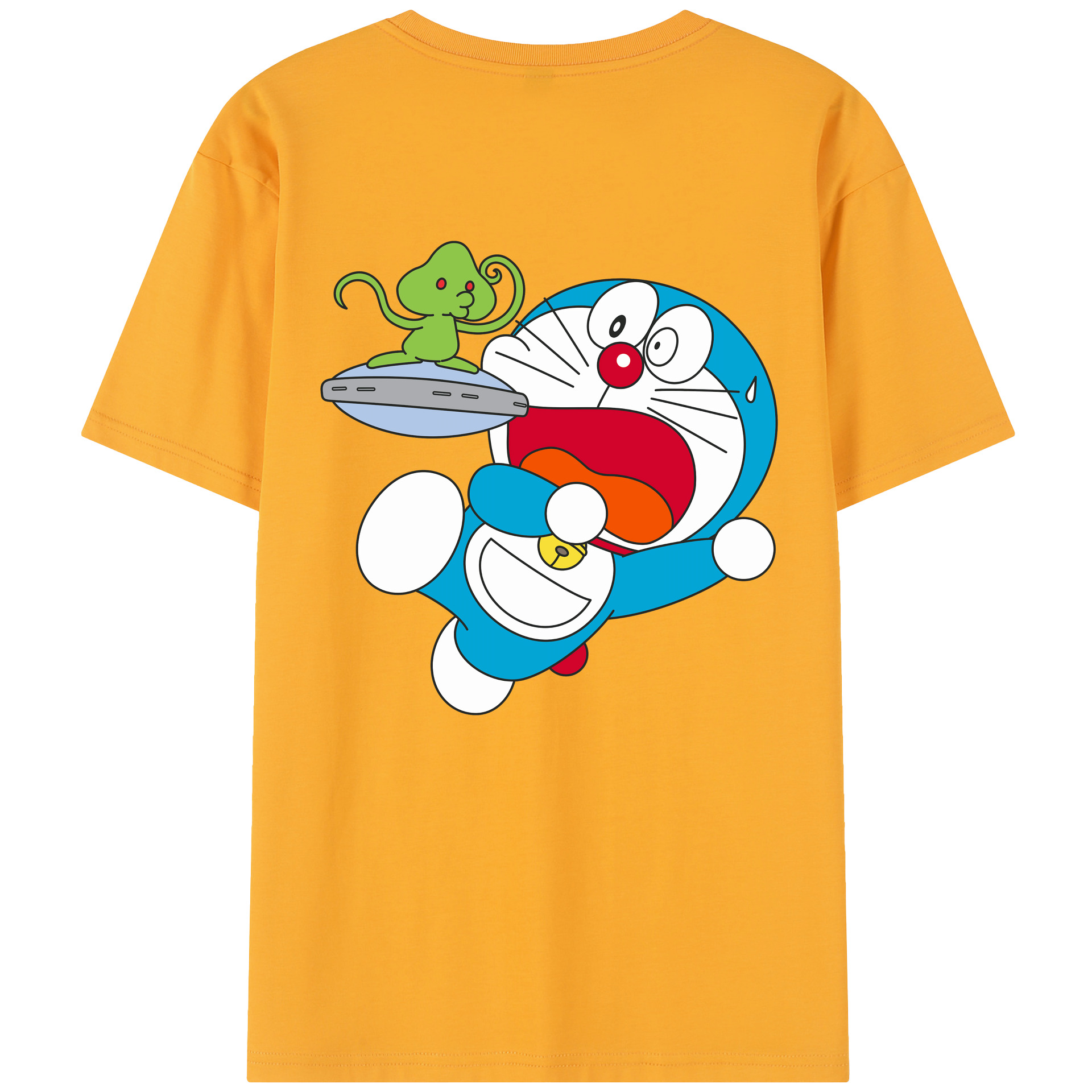 （画像用） ドラえもん Doraemon レディース半袖Tシャツ(バックプリント)