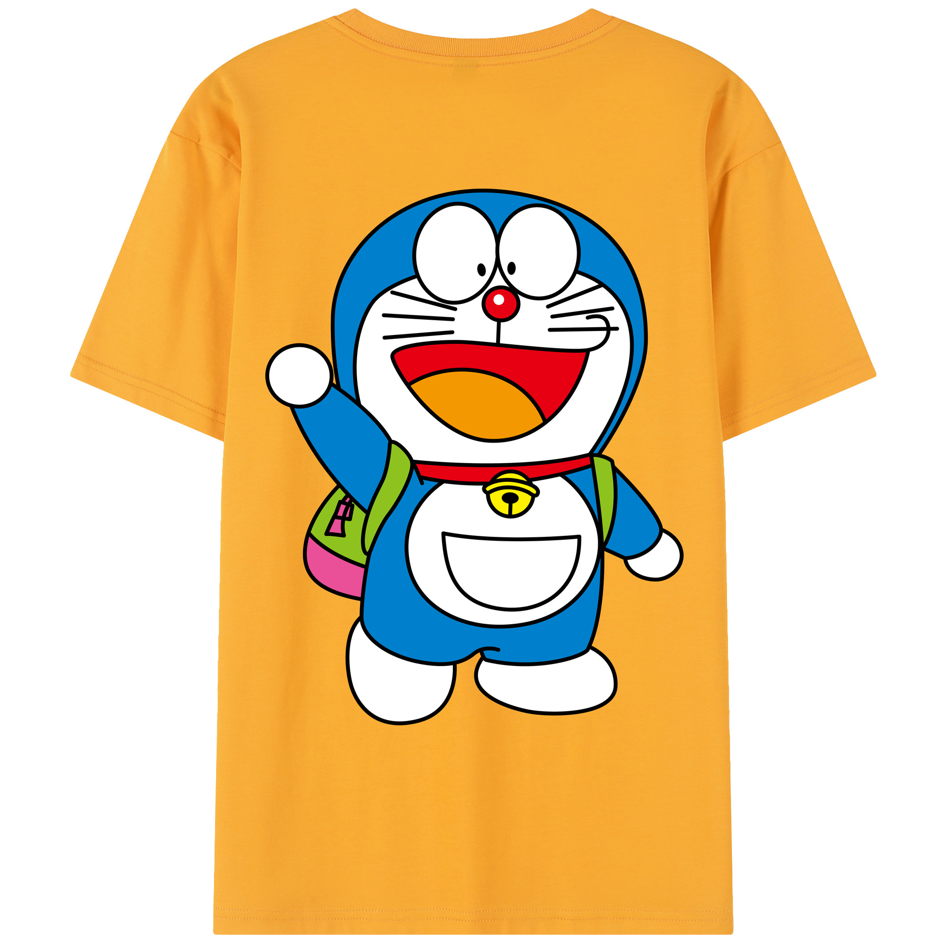 （画像用） ドラえもん Doraemon レディース半袖Tシャツ(バックプリント)