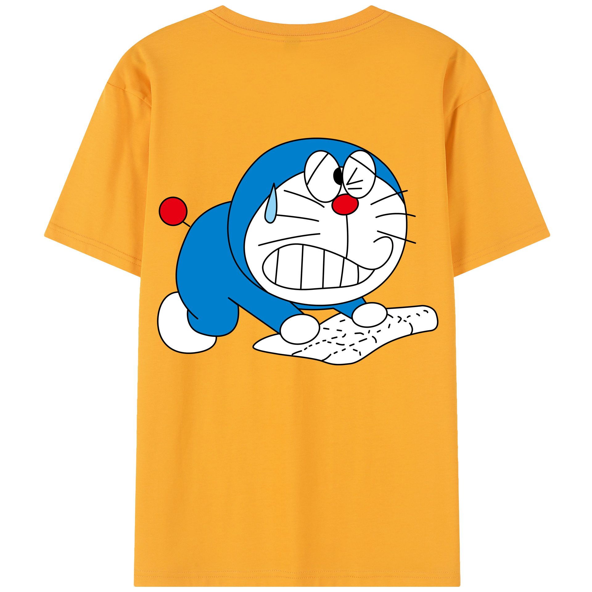 （画像用） ドラえもん Doraemon レディース半袖Tシャツ(バックプリント)