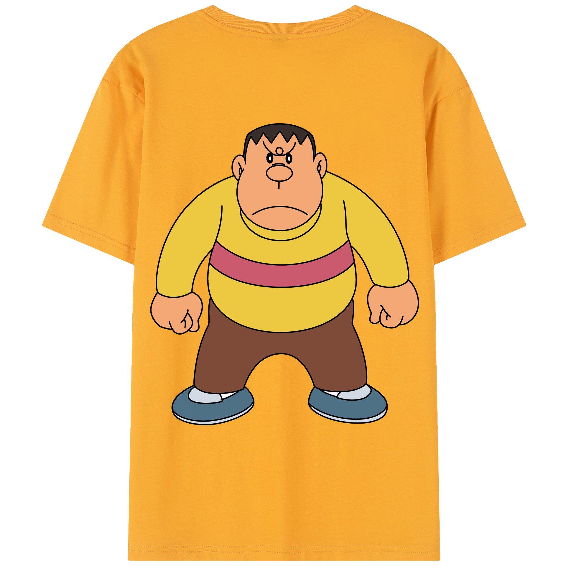 （画像用） ドラえもん 剛田武 Doraemon Gouta Takeshi レディース半袖Tシャツ(バックプリント)