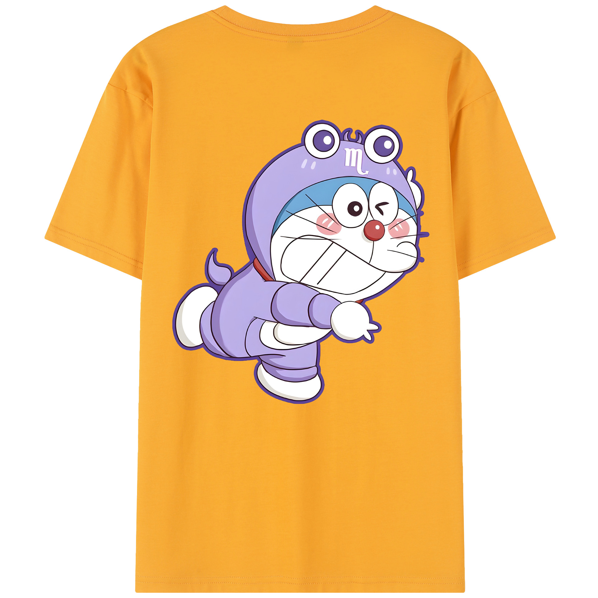 （画像用） ドラえもん Doraemon レディース半袖Tシャツ(バックプリント)