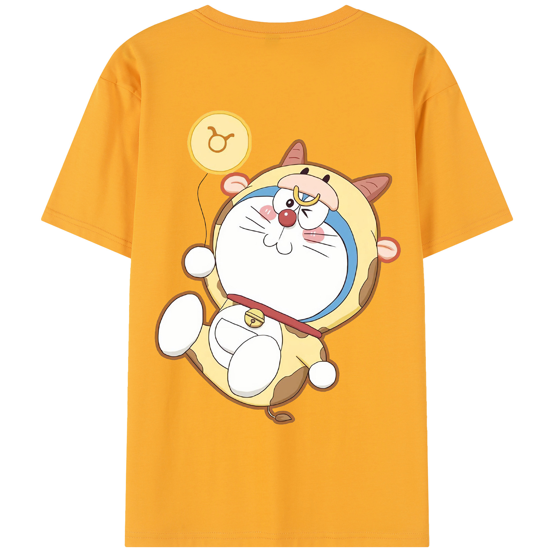 （画像用） ドラえもん Doraemon レディース半袖Tシャツ(バックプリント)