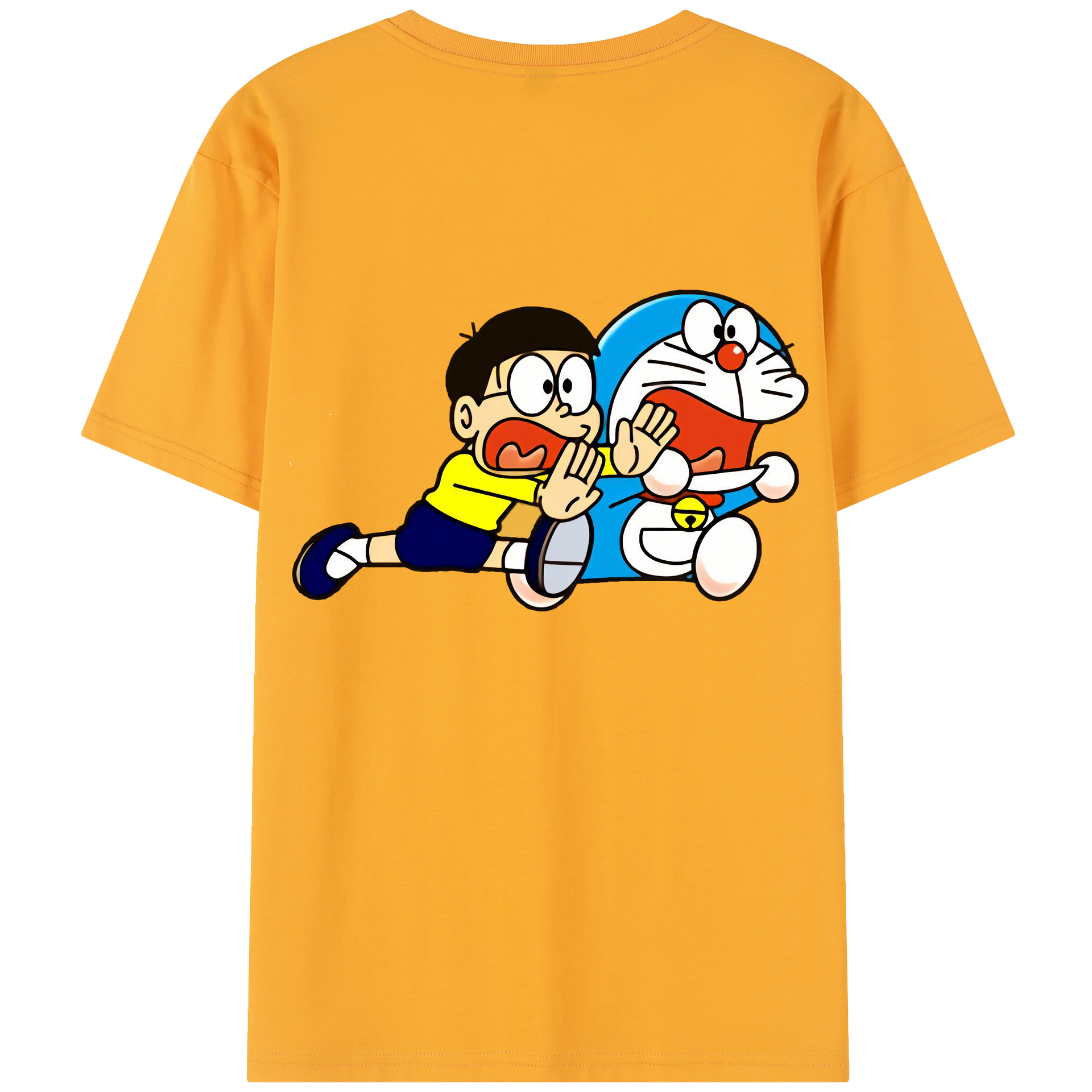 （画像用） ドラえもん Doraemon レディース半袖Tシャツ(バックプリント)