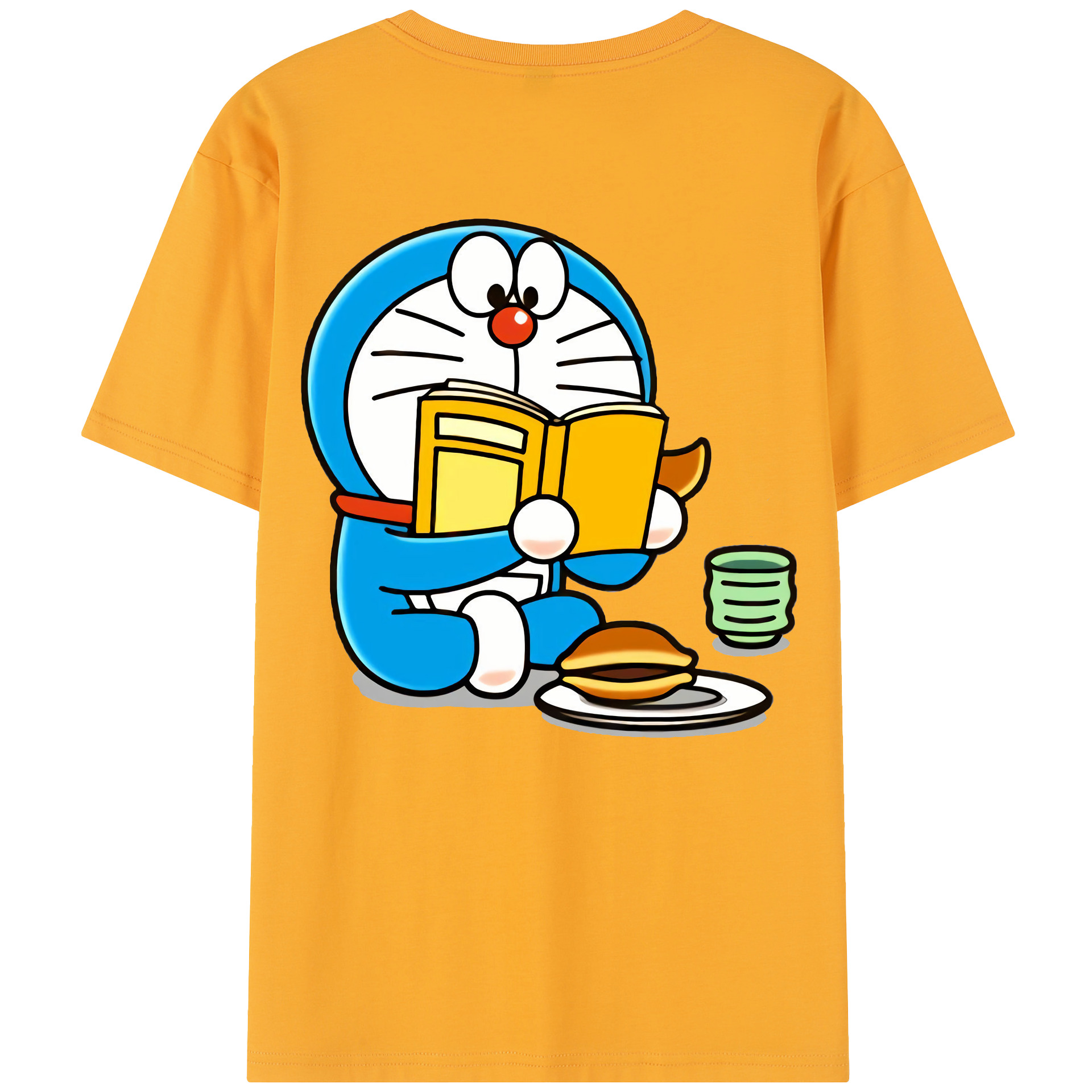 （画像用） ドラえもん Doraemon レディース半袖Tシャツ(バックプリント)