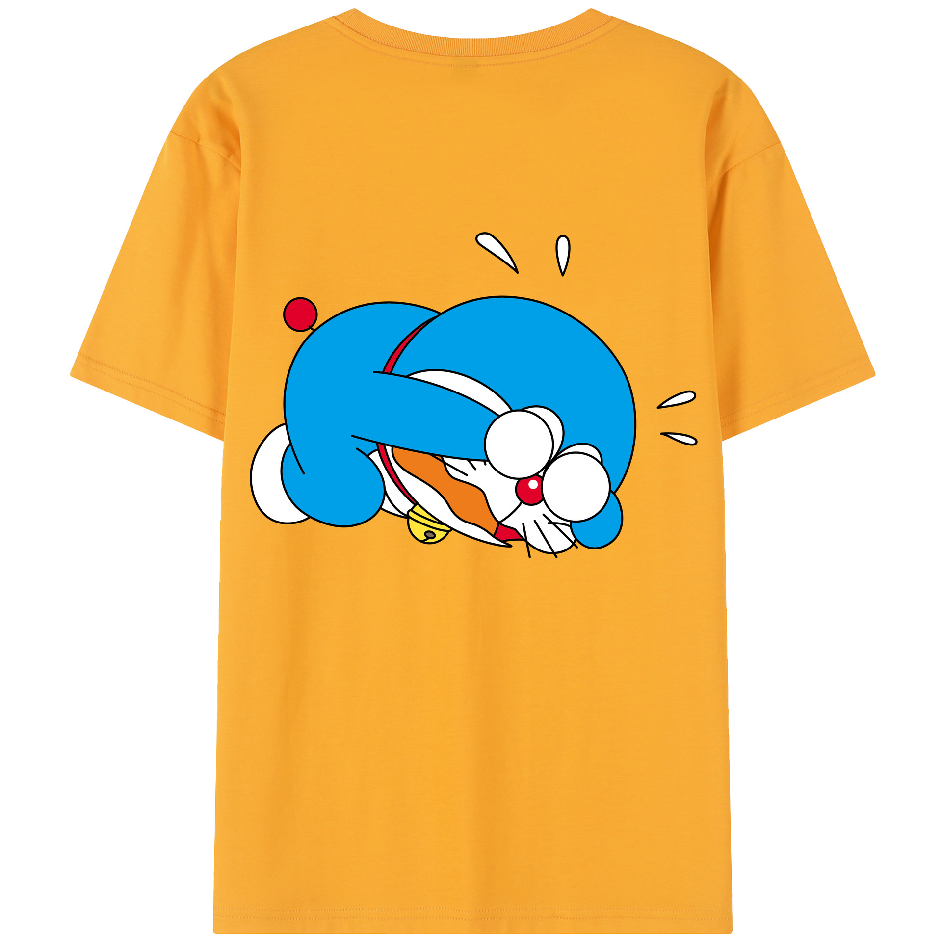 （画像用） ドラえもん Doraemon レディース半袖Tシャツ(バックプリント)