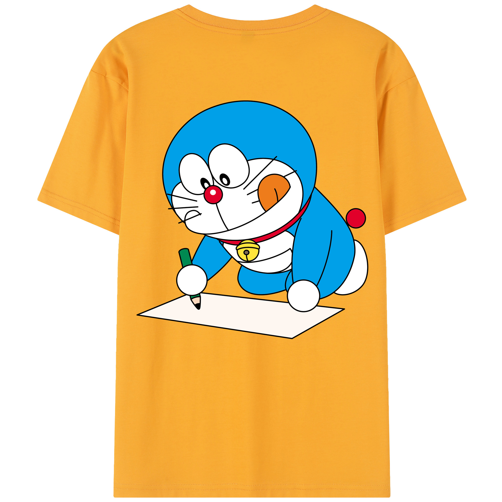 （画像用） ドラえもん Doraemon レディース半袖Tシャツ(バックプリント)