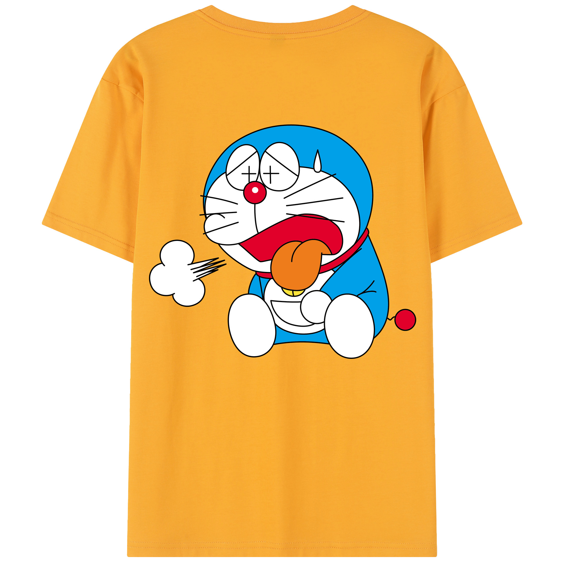 （画像用） ドラえもん Doraemon レディース半袖Tシャツ(バックプリント)