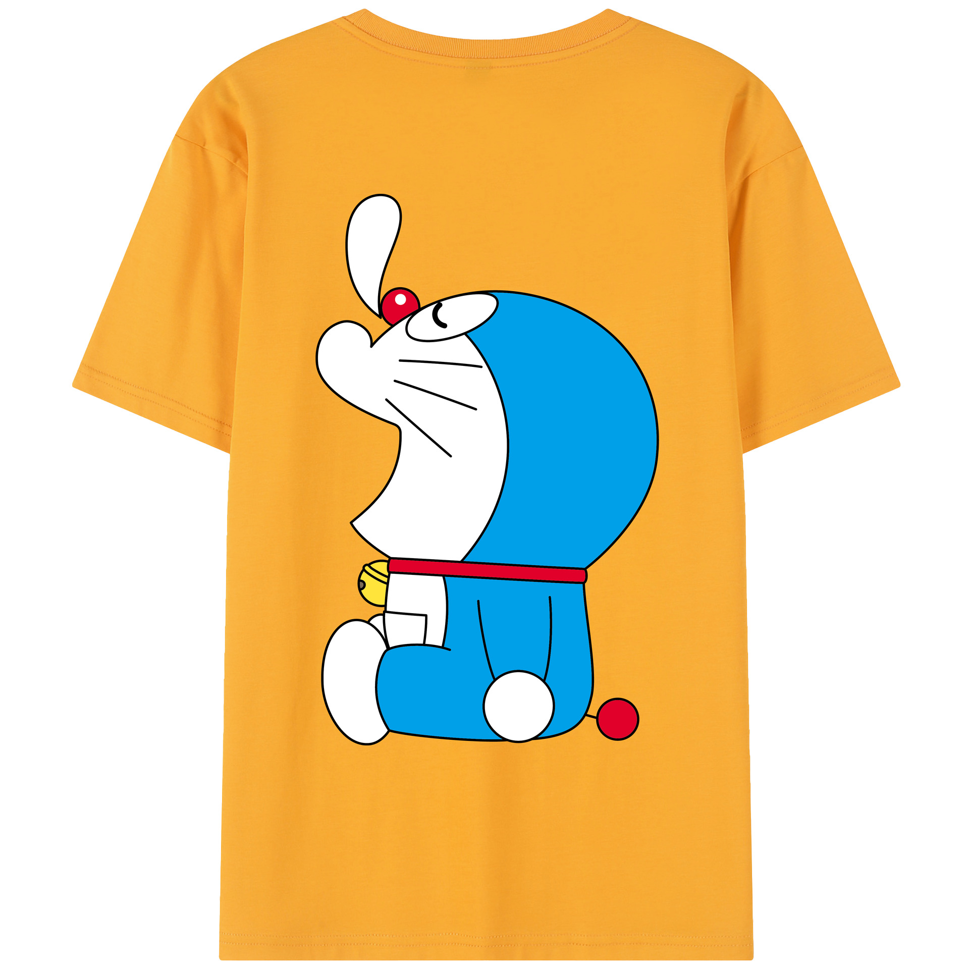 （画像用） ドラえもん Doraemon レディース半袖Tシャツ(バックプリント)