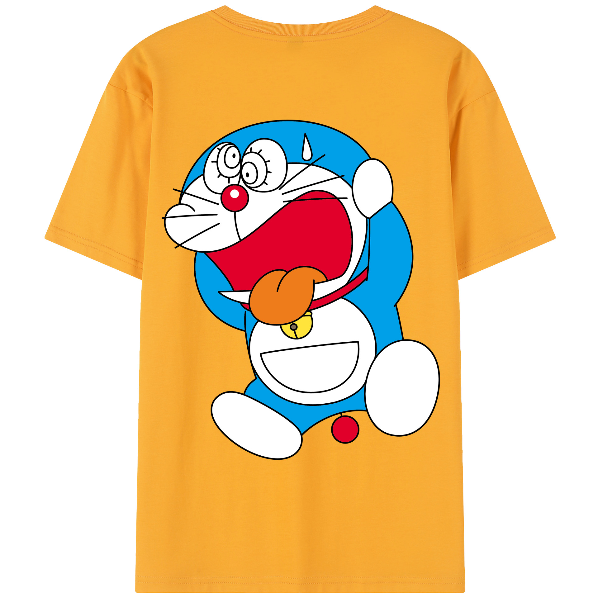 （画像用） ドラえもん Doraemon レディース半袖Tシャツ(バックプリント)