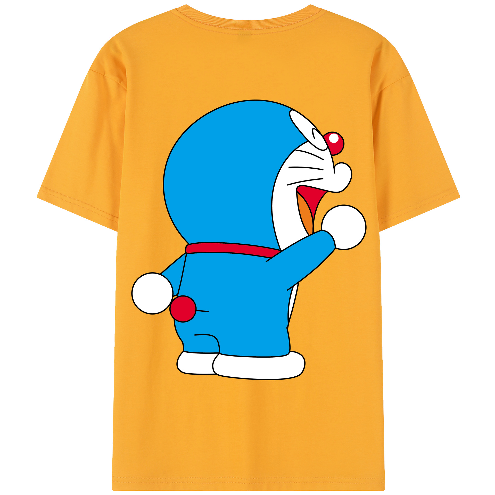 （画像用） ドラえもん Doraemon レディース半袖Tシャツ(バックプリント)