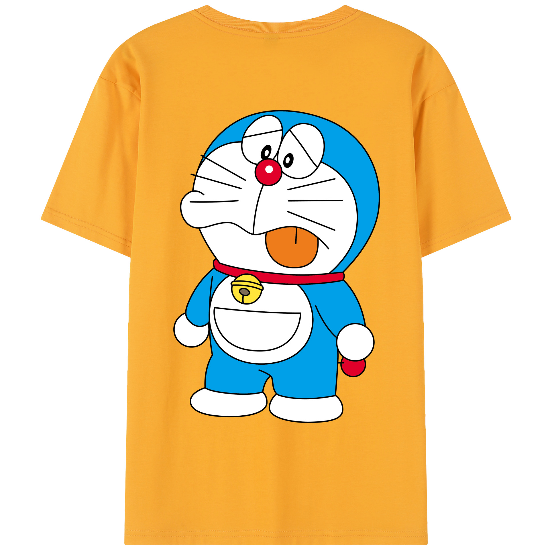 （画像用） ドラえもん Doraemon レディース半袖Tシャツ(バックプリント)