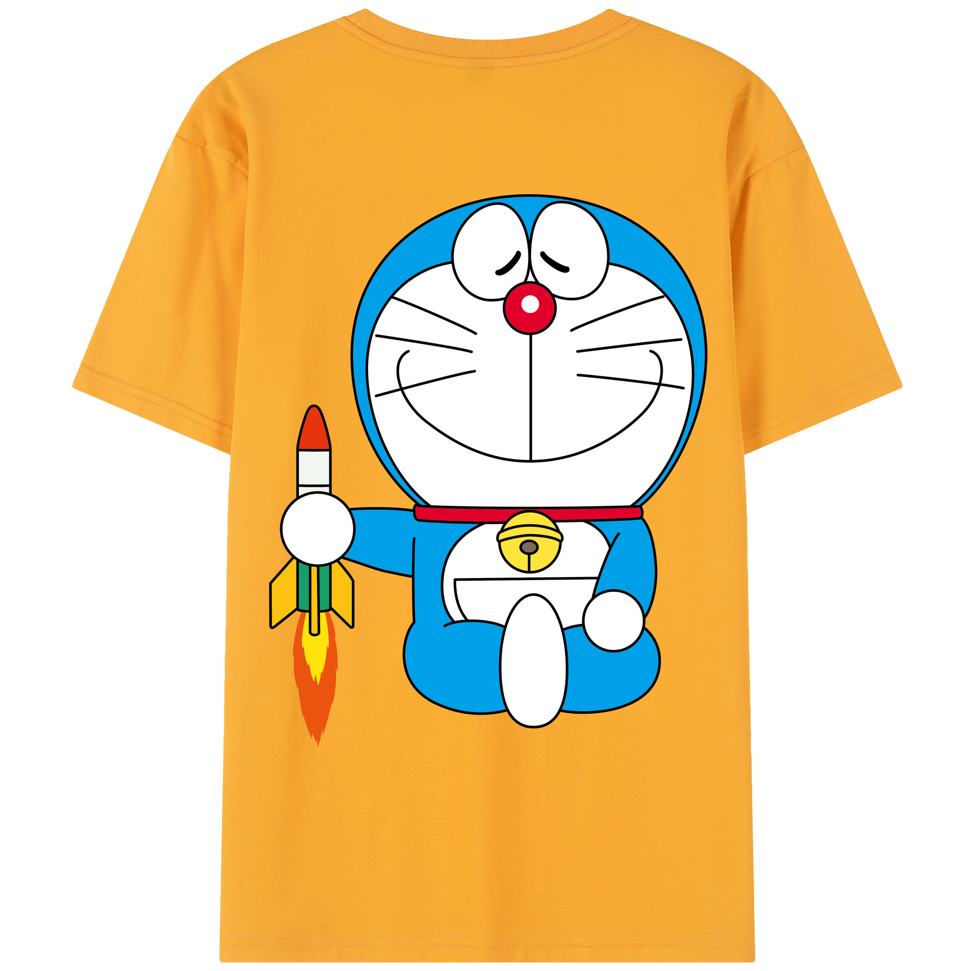 （画像用） ドラえもん Doraemon レディース半袖Tシャツ(バックプリント)