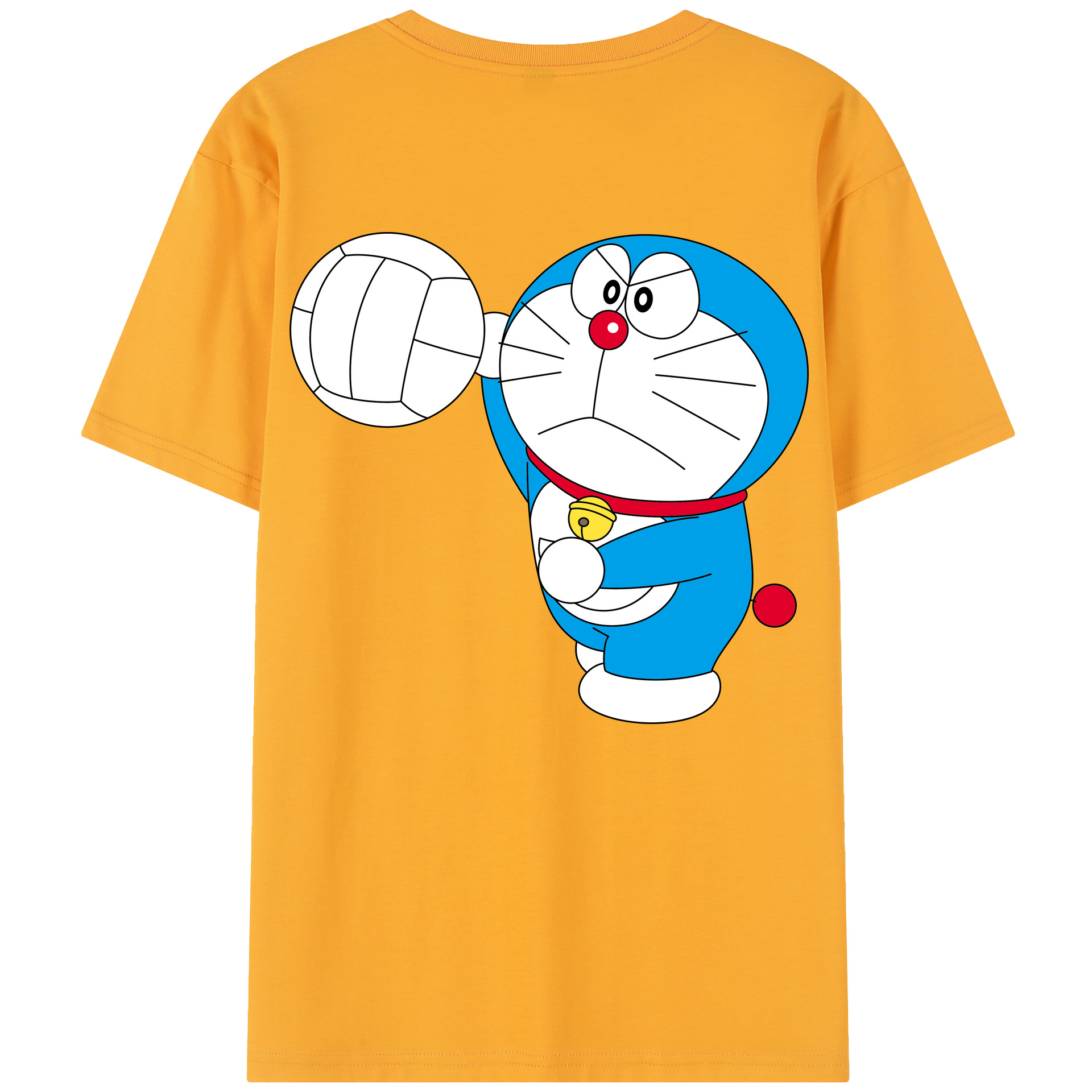 （画像用） ドラえもん Doraemon レディース半袖Tシャツ(バックプリント)