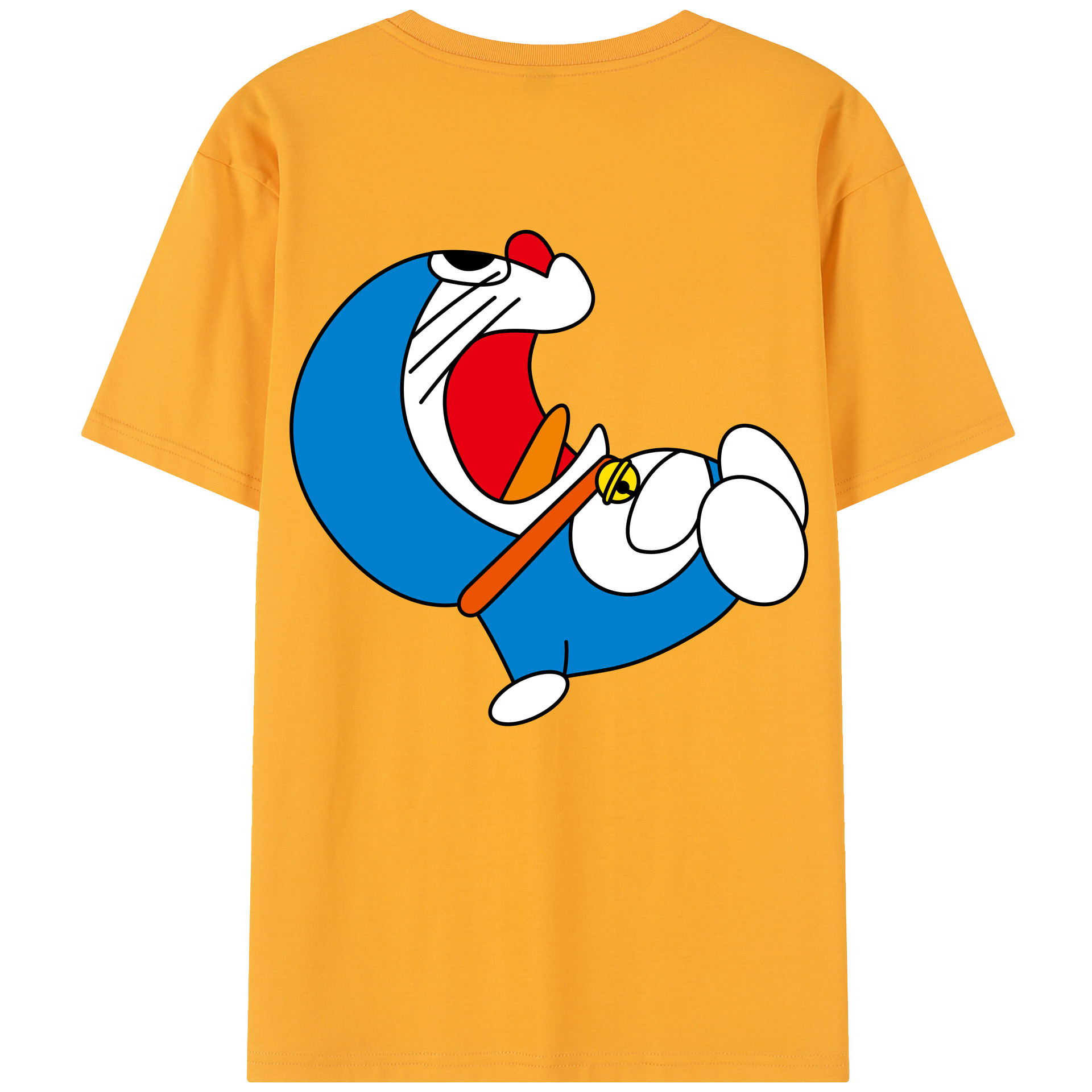 （画像用） ドラえもん Doraemon レディース半袖Tシャツ(バックプリント)