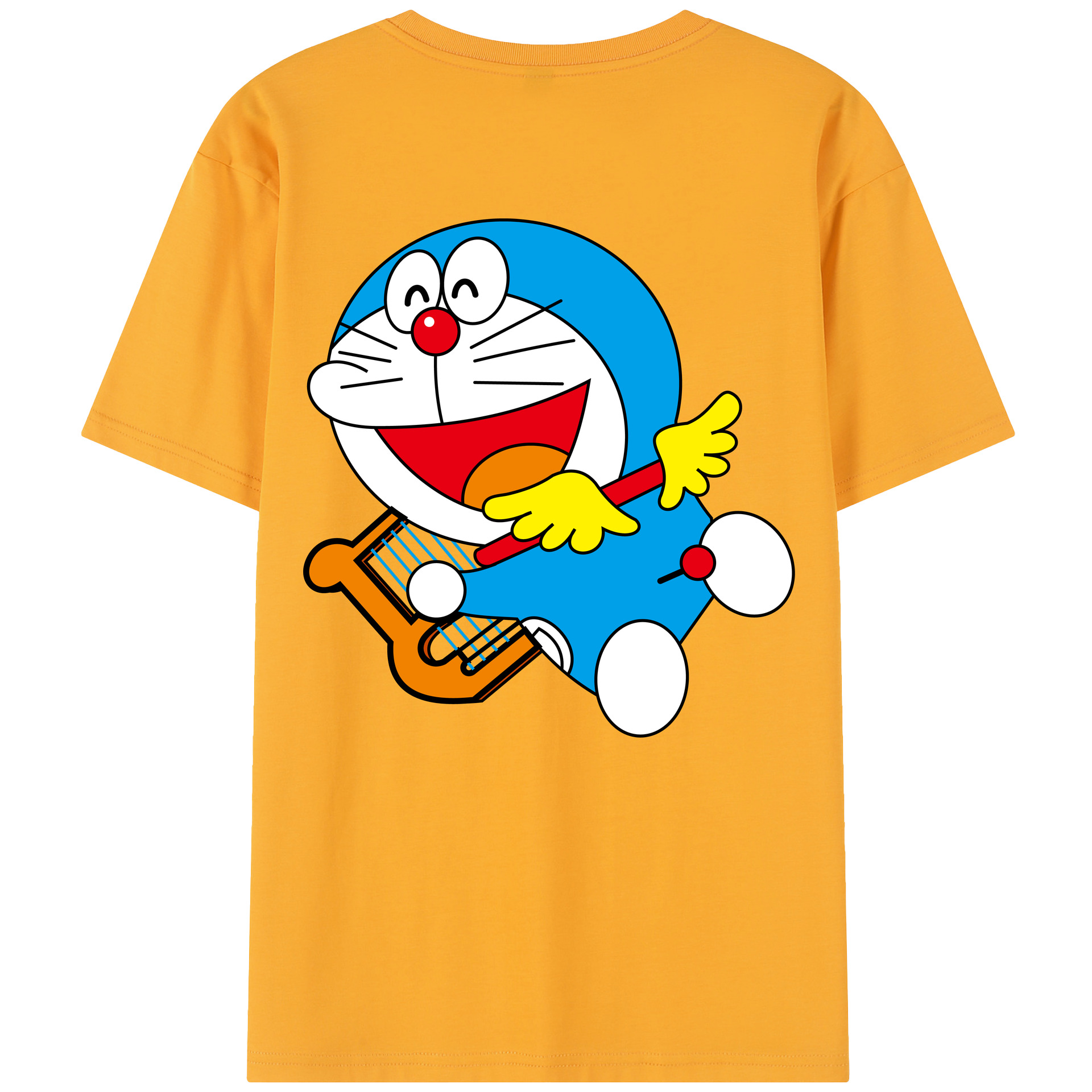 （画像用） ドラえもん Doraemon レディース半袖Tシャツ(バックプリント)