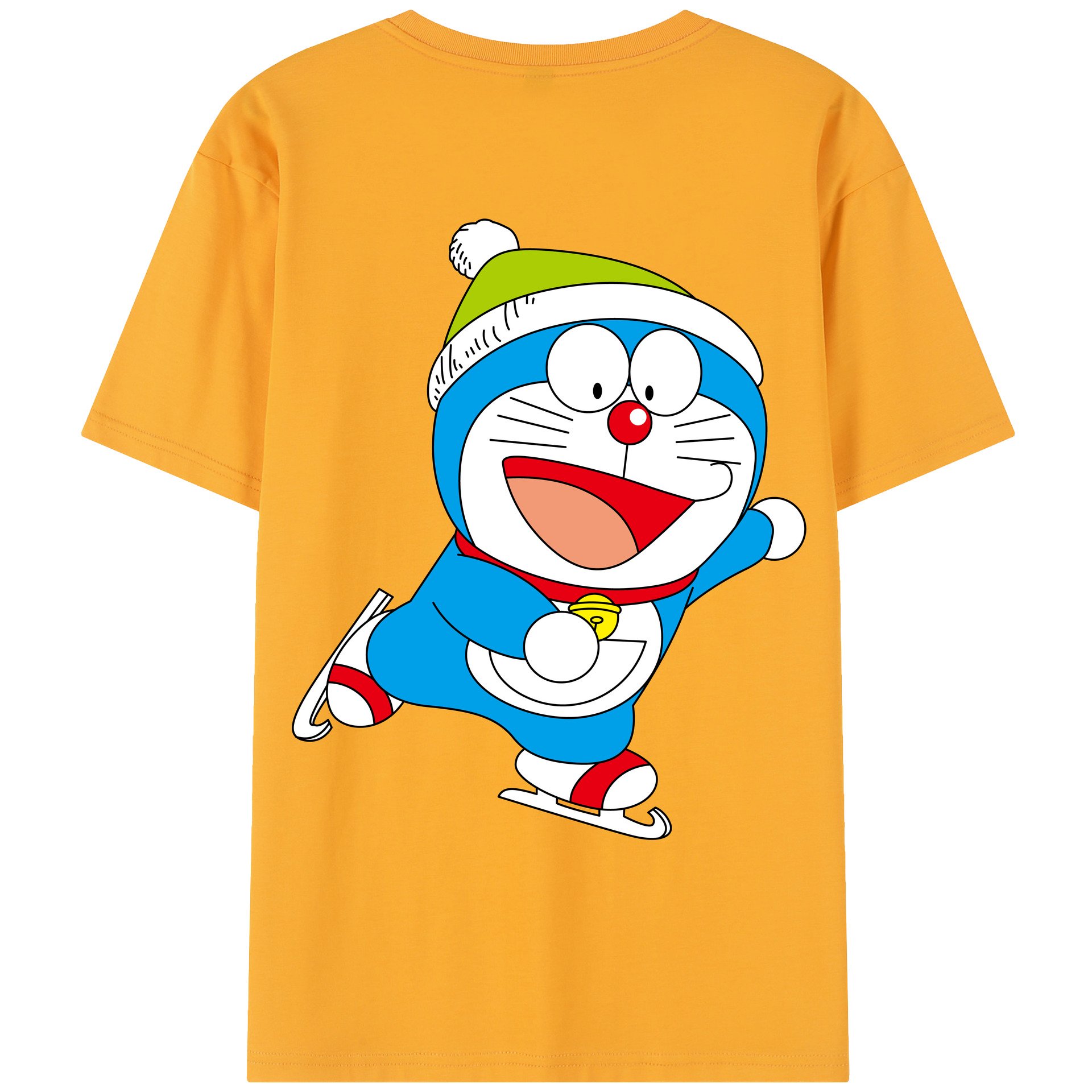 （画像用） ドラえもん Doraemon レディース半袖Tシャツ(バックプリント)