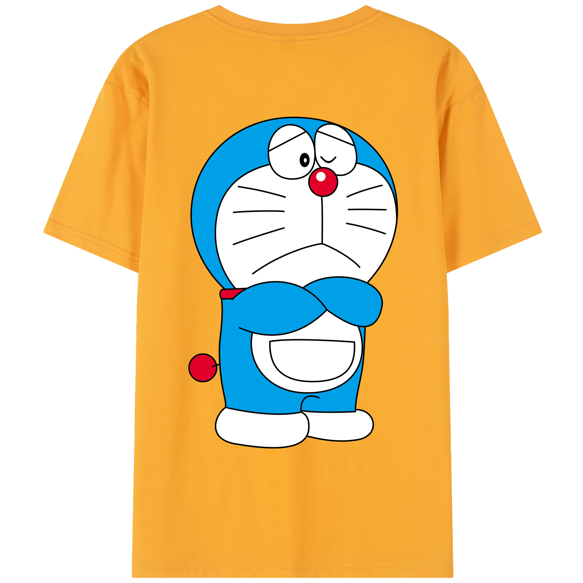 （画像用） ドラえもん Doraemon レディース半袖Tシャツ(バックプリント)