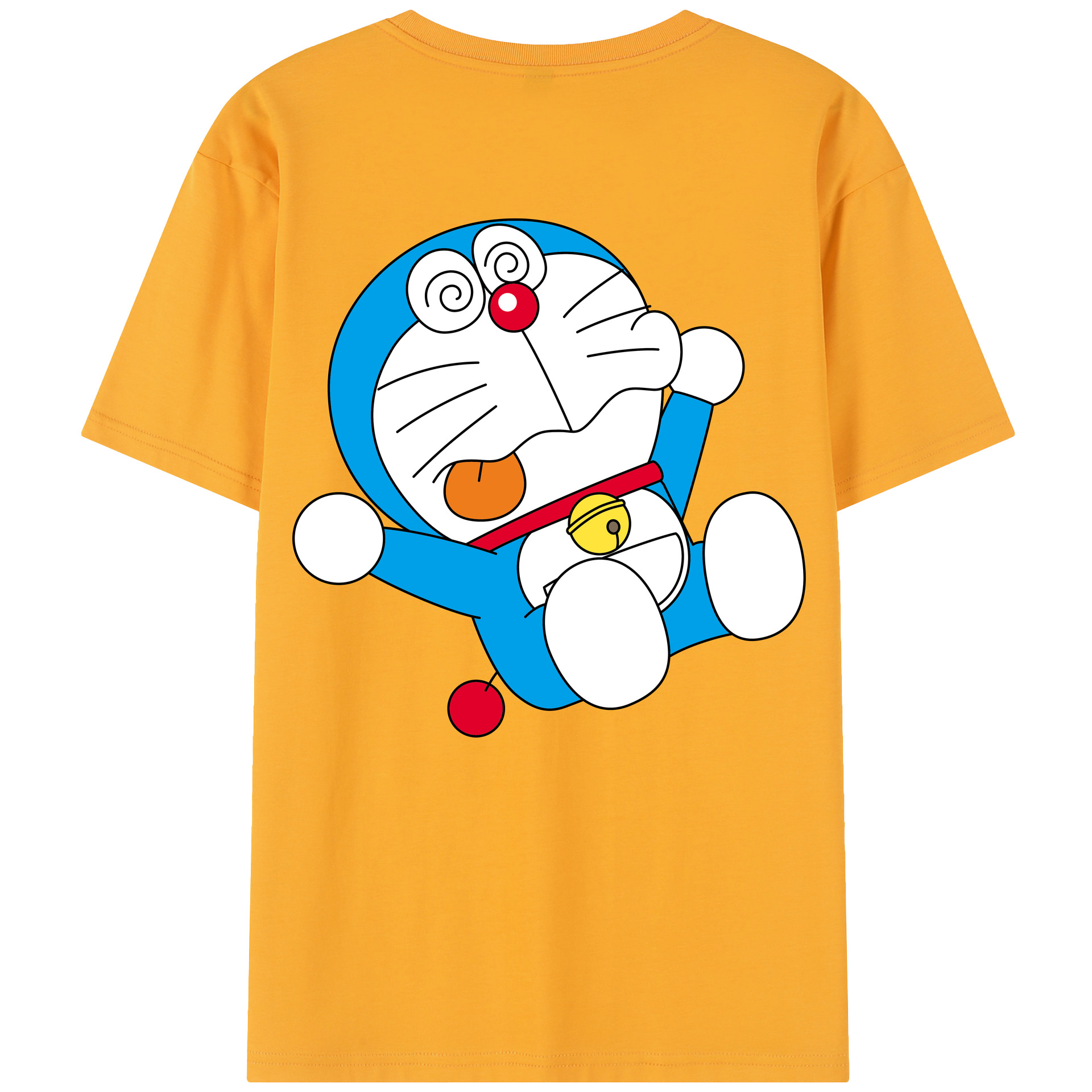 （画像用） ドラえもん Doraemon レディース半袖Tシャツ(バックプリント)