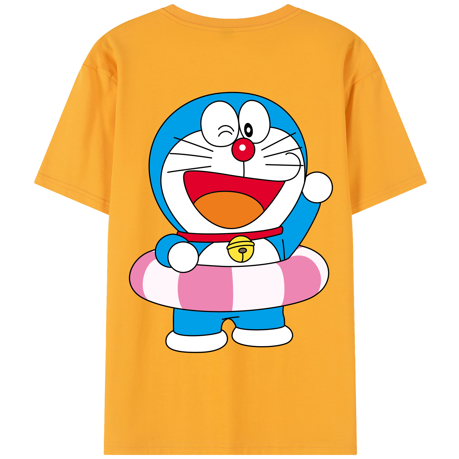 （画像用） ドラえもん Doraemon レディース半袖Tシャツ(バックプリント)