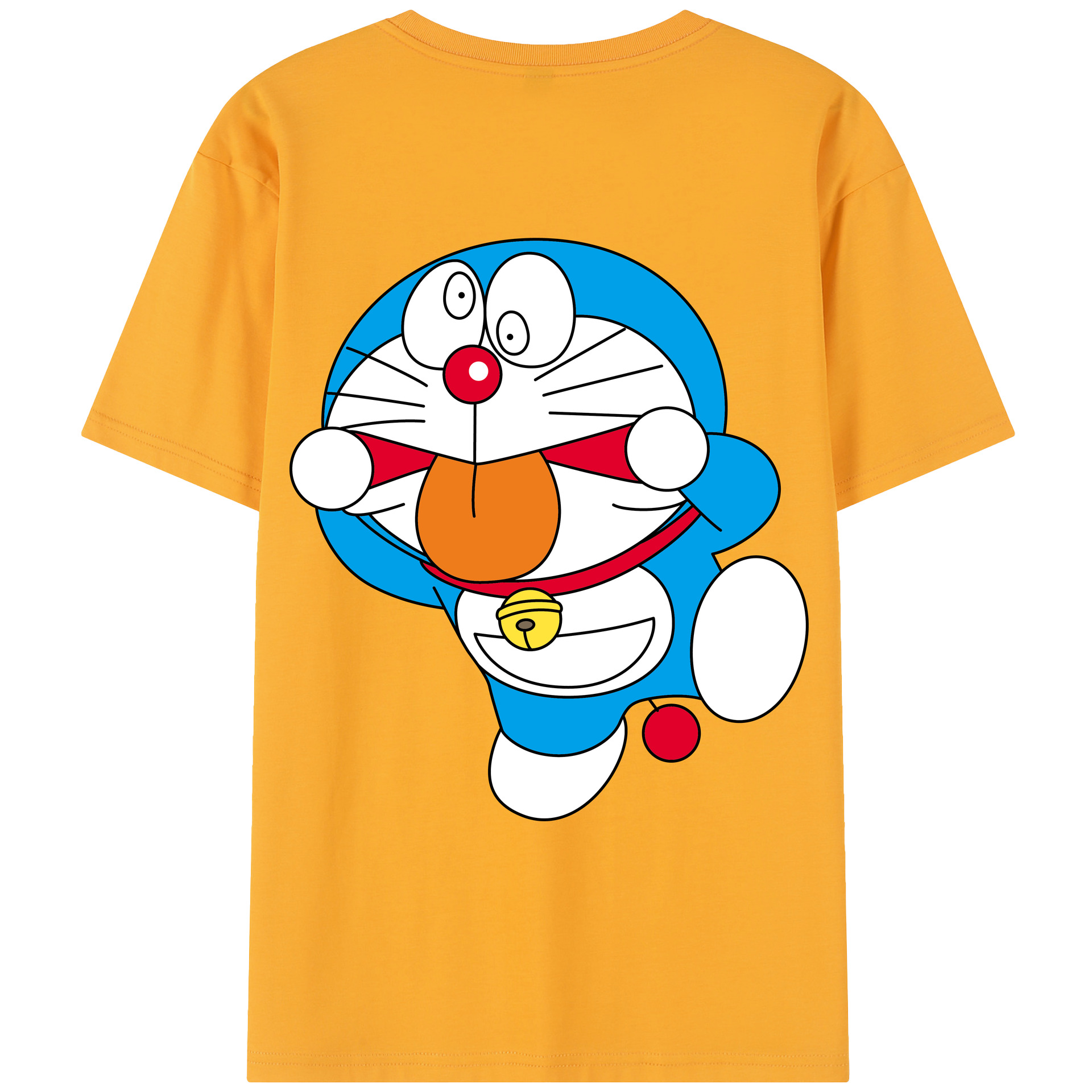 （画像用） ドラえもん Doraemon レディース半袖Tシャツ(バックプリント)