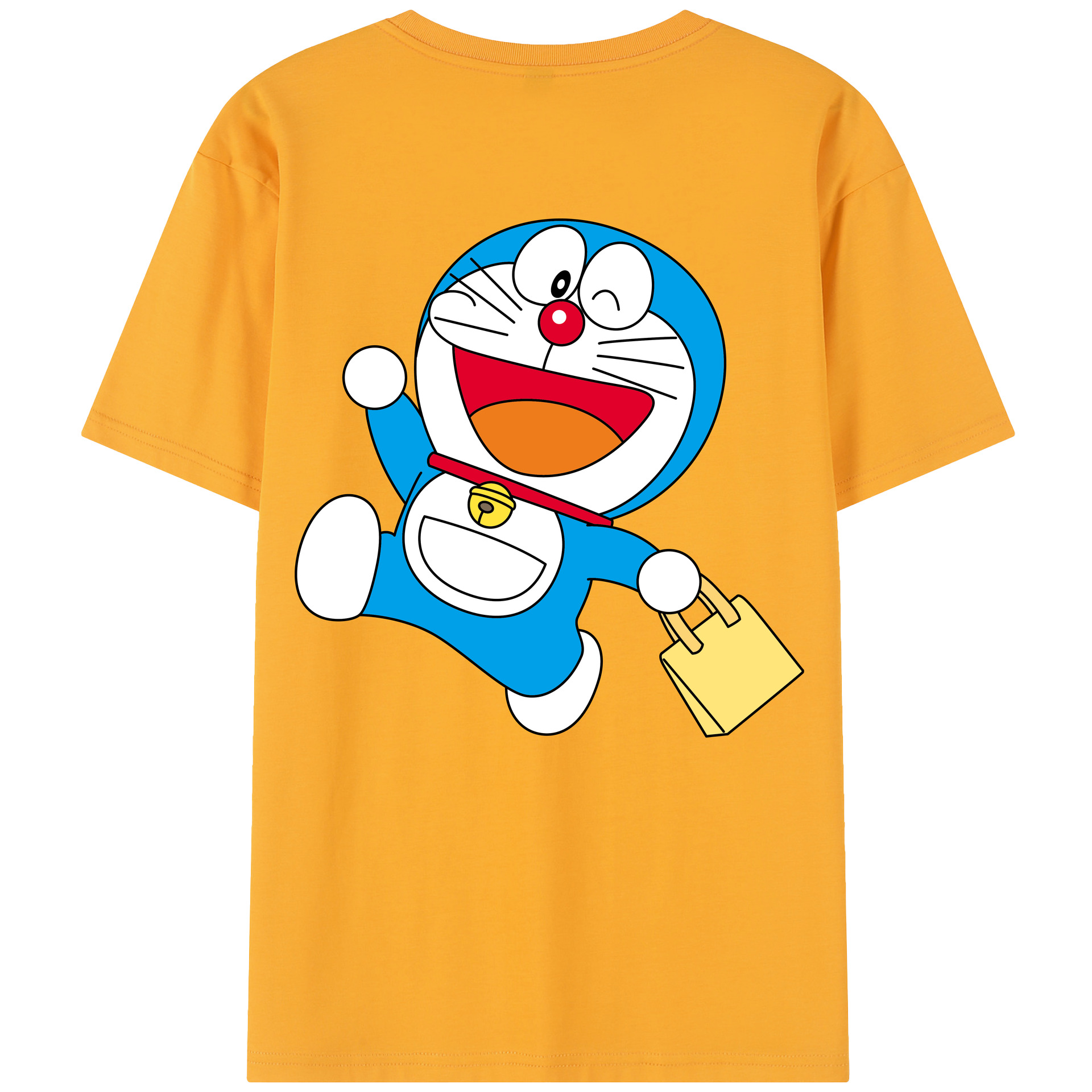 （画像用） ドラえもん Doraemon レディース半袖Tシャツ(バックプリント)